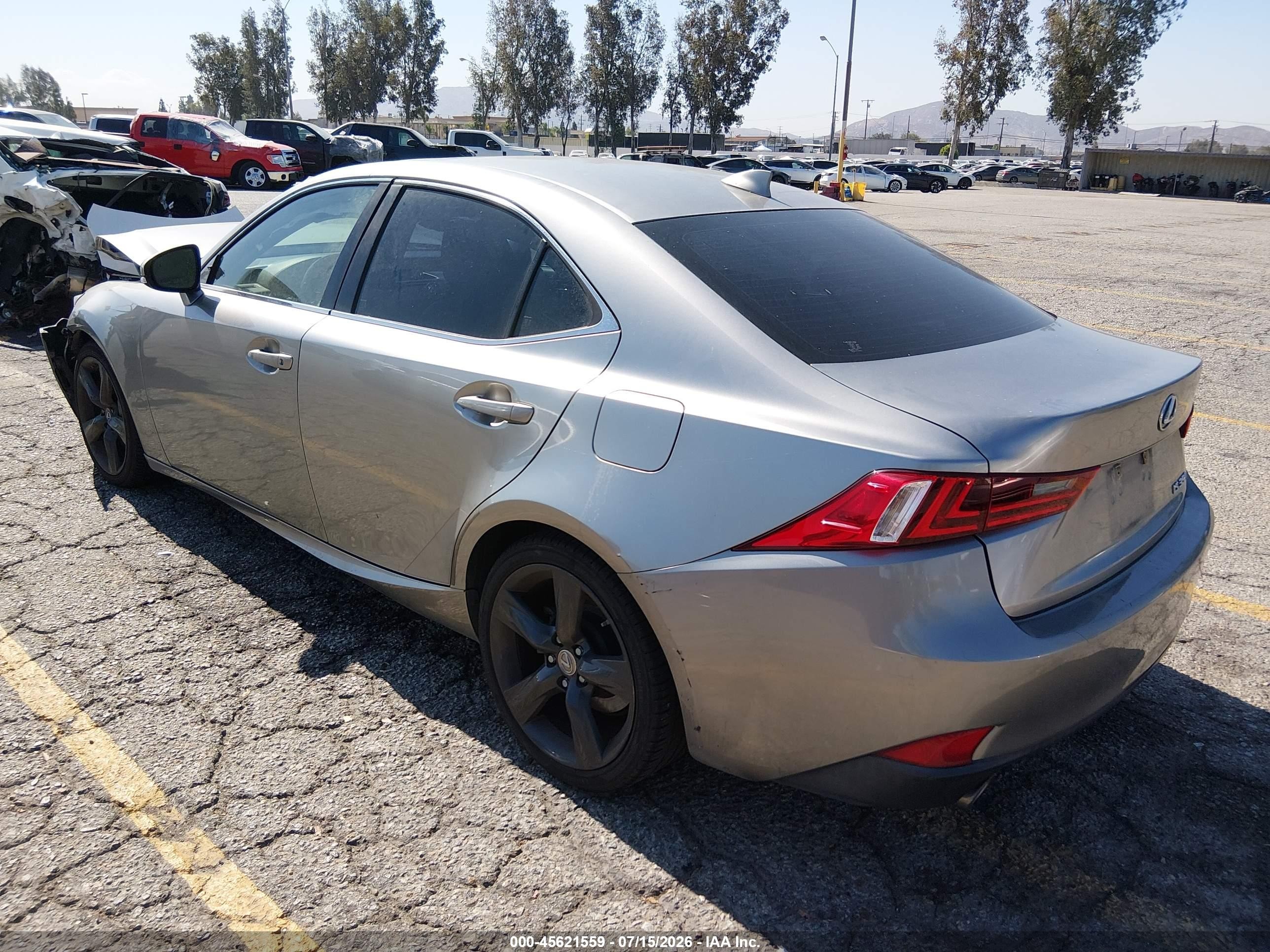 2014 Lexus Is 350   Gray vin: JTHBE1D28E5004267