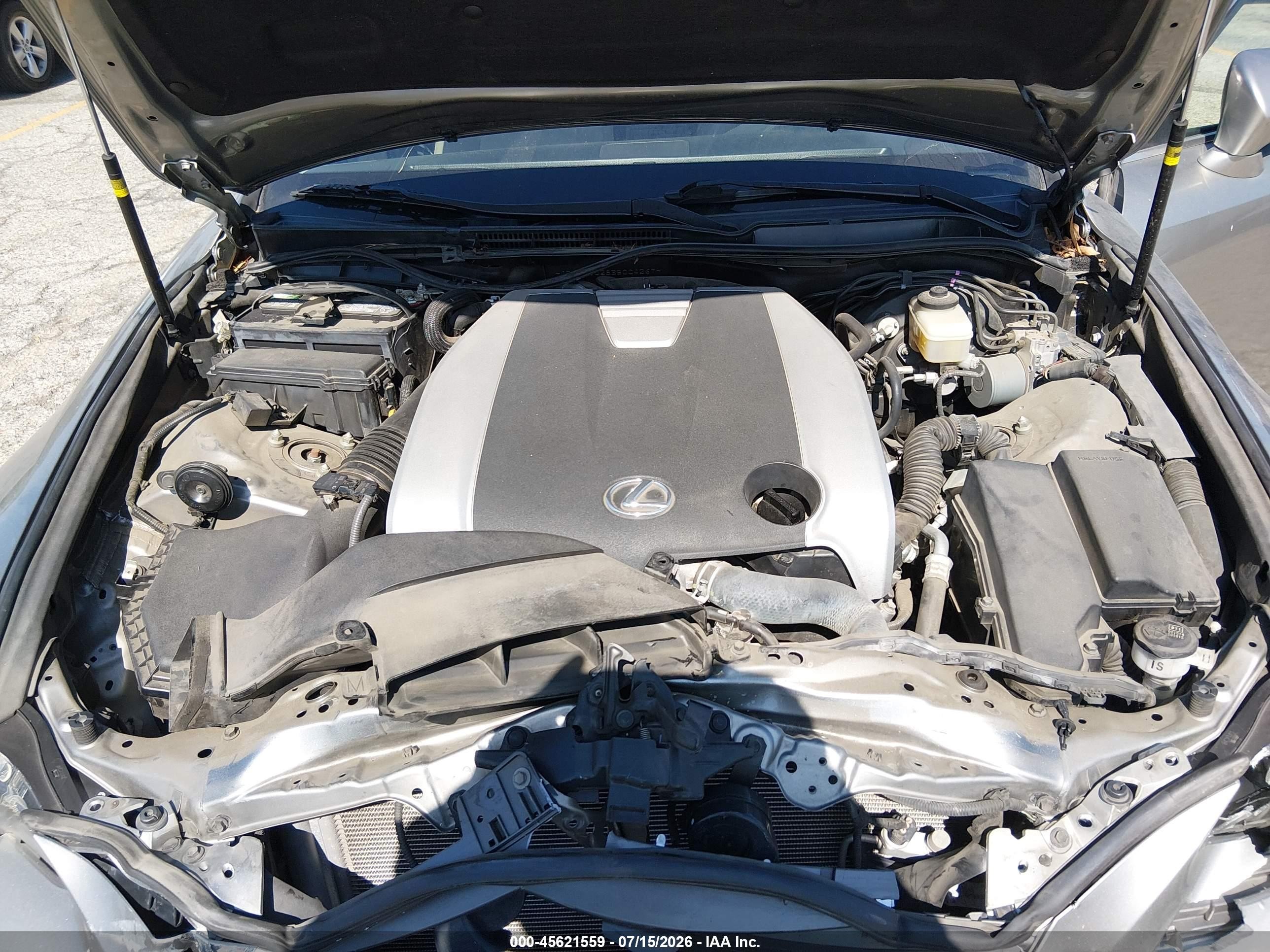 2014 Lexus Is 350   Gray vin: JTHBE1D28E5004267