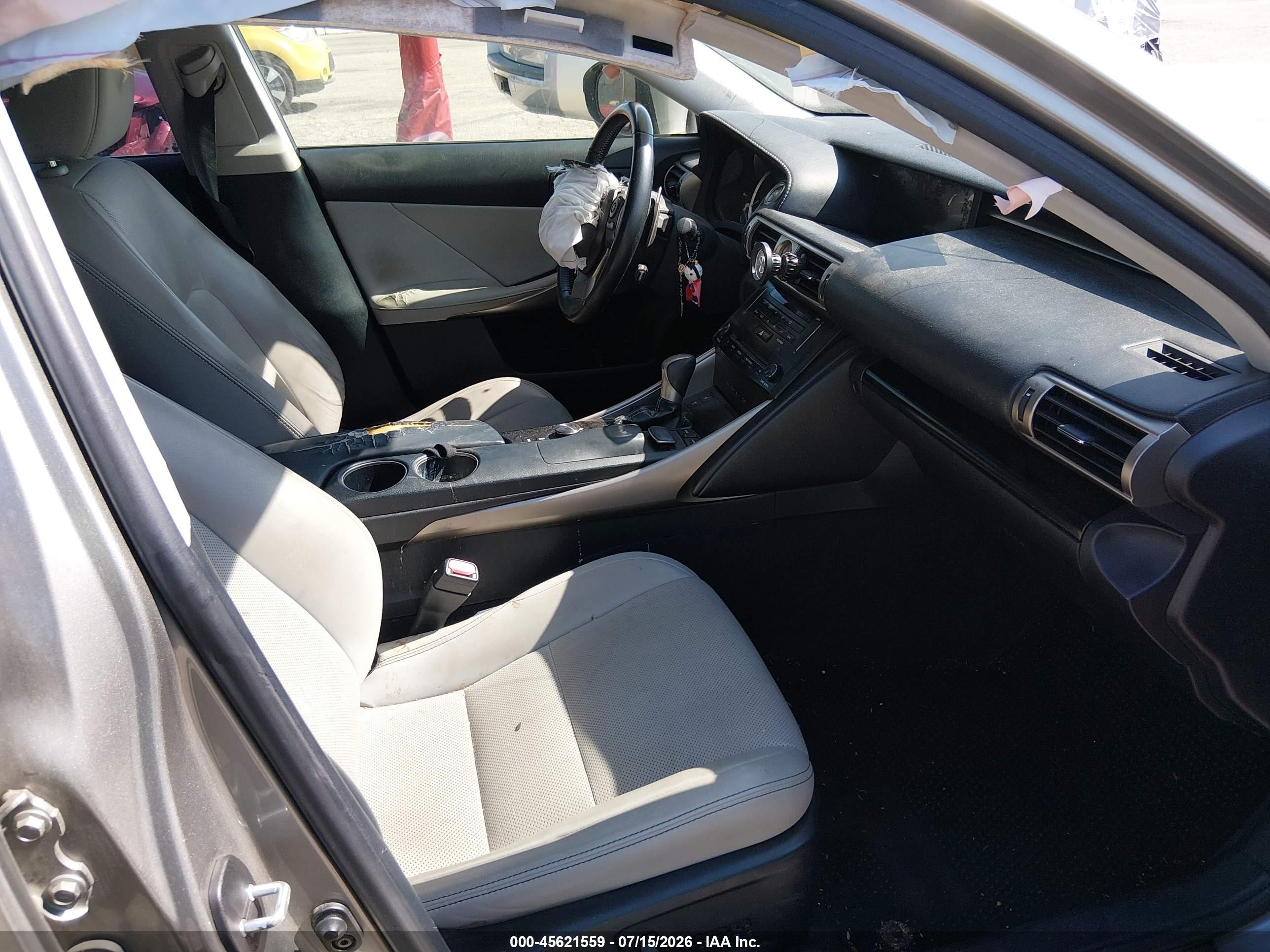2014 Lexus Is 350   Gray vin: JTHBE1D28E5004267