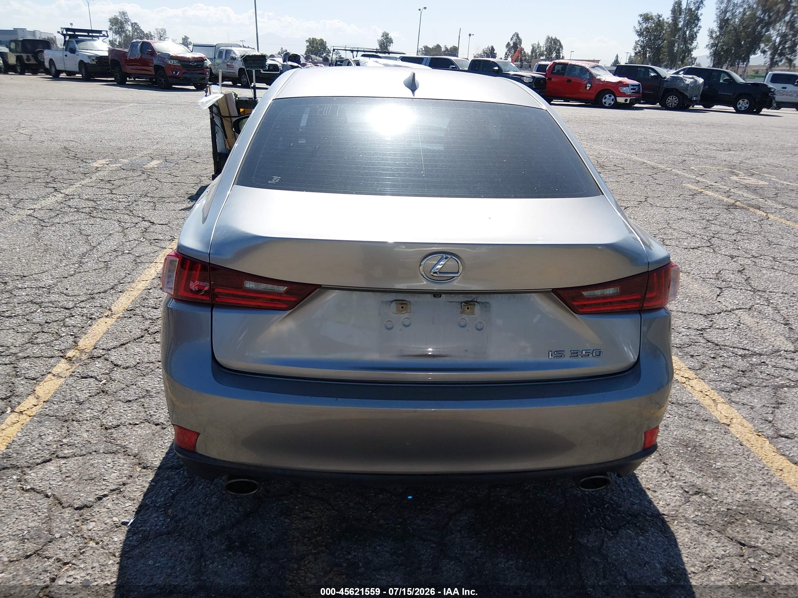 2014 Lexus Is 350   Gray vin: JTHBE1D28E5004267