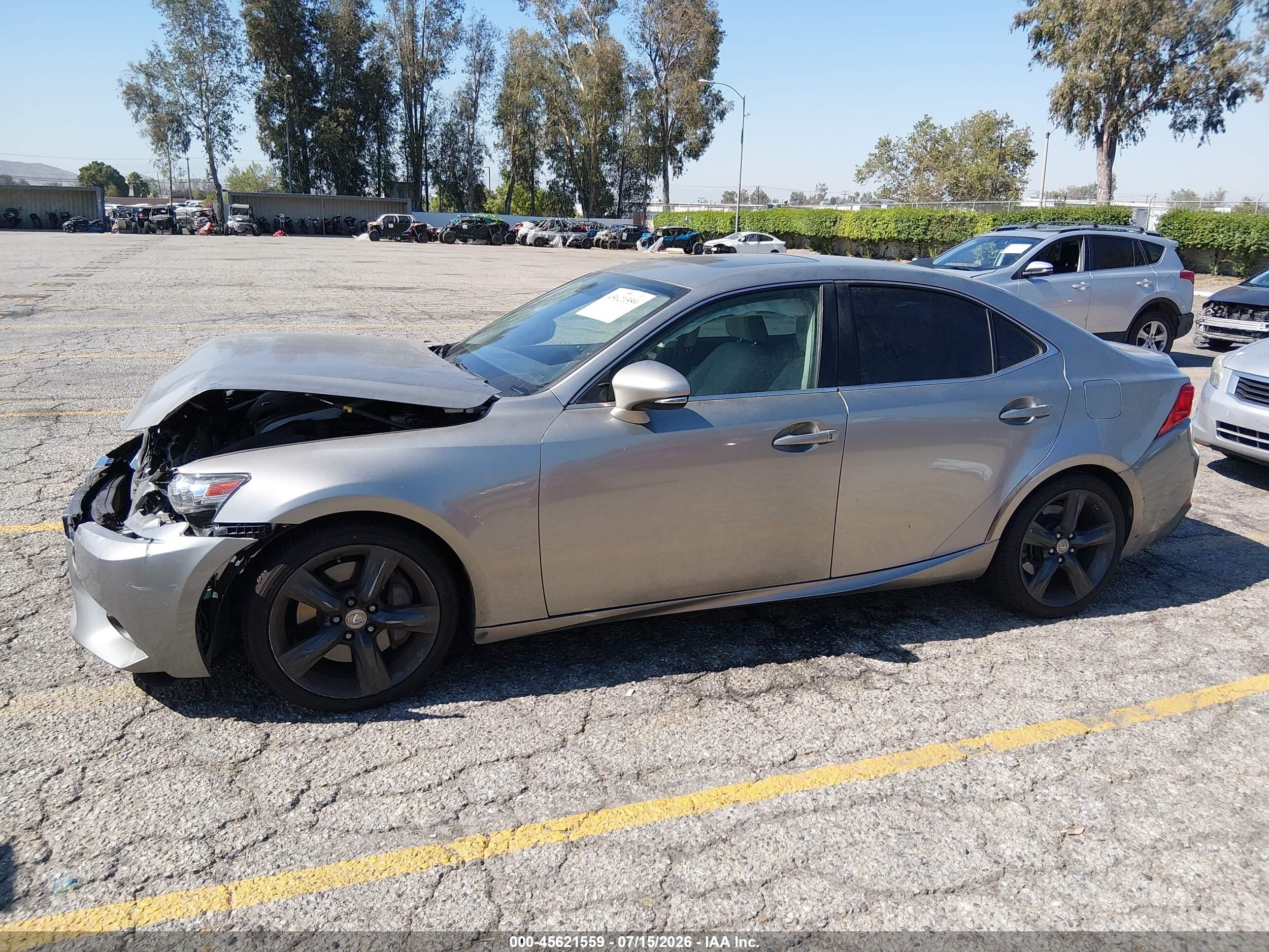 2014 Lexus Is 350   Gray vin: JTHBE1D28E5004267