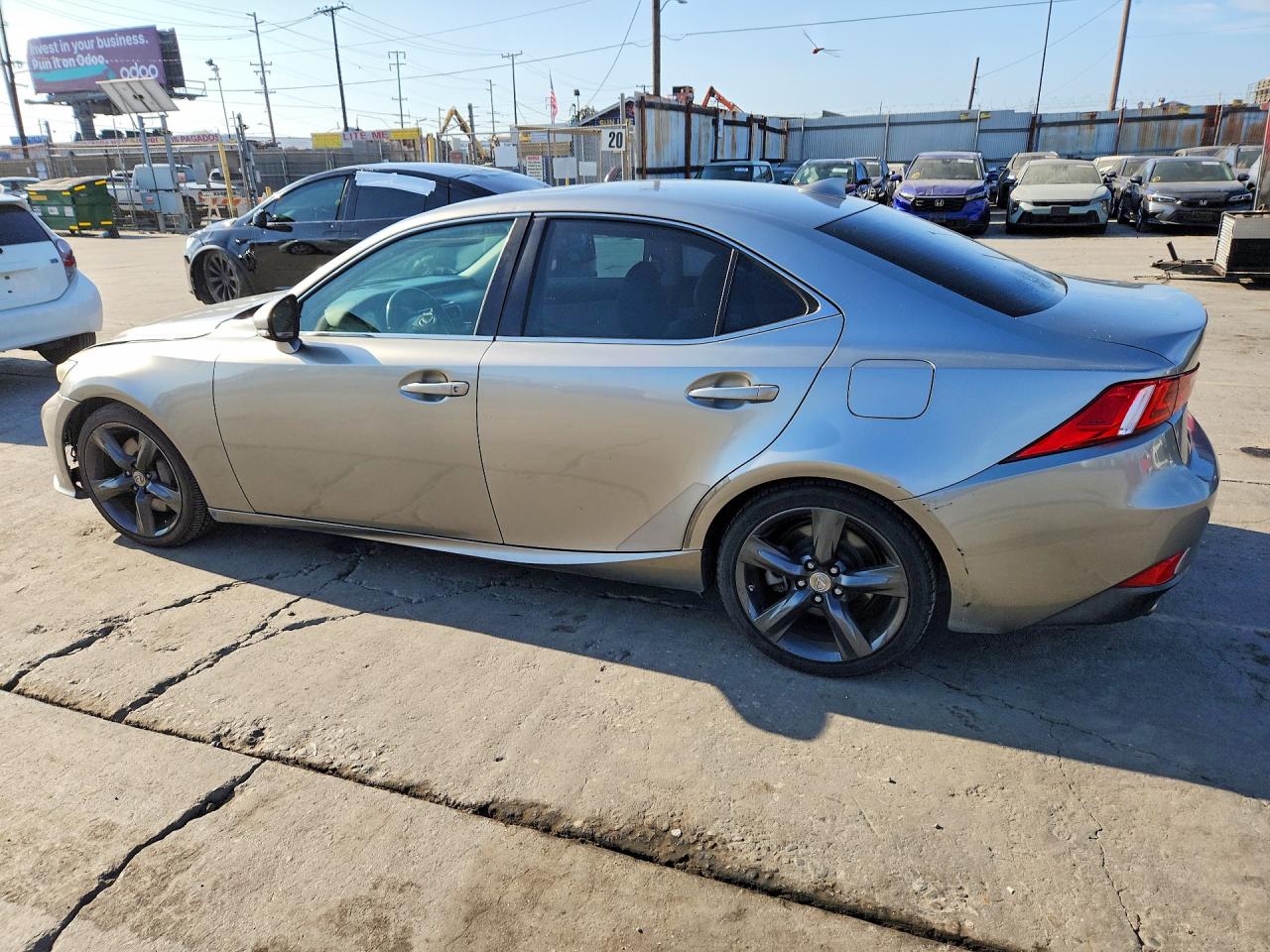 2014 Lexus Is 350 Серый vin: JTHBE1D28E5004267