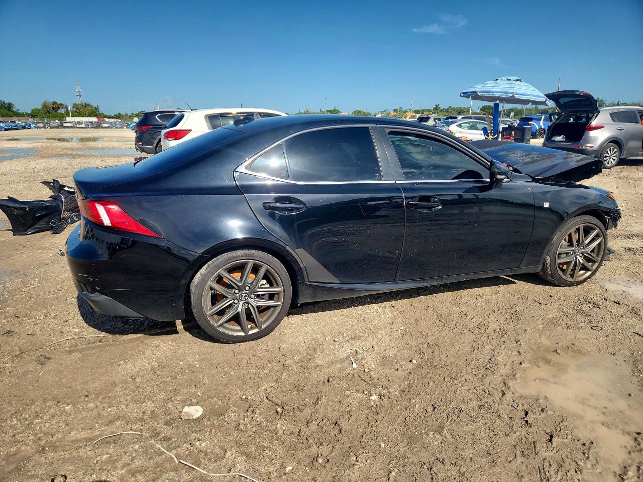 2014 Lexus Is 350 Black vin: JTHBE1D28E5013082