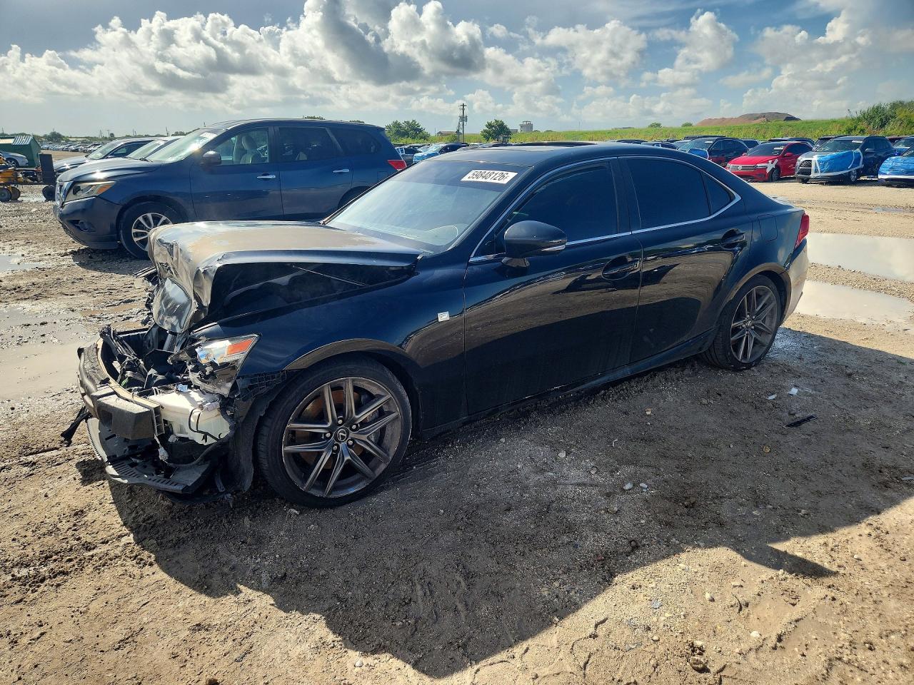 2014 Lexus Is 350 Black vin: JTHBE1D28E5013082