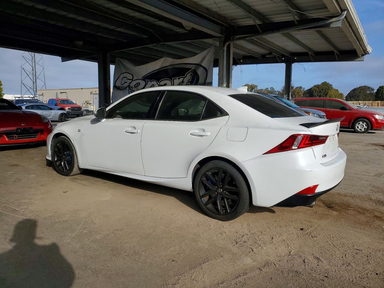 2015 Lexus Is 350 White vin: JTHBE1D28F5019353