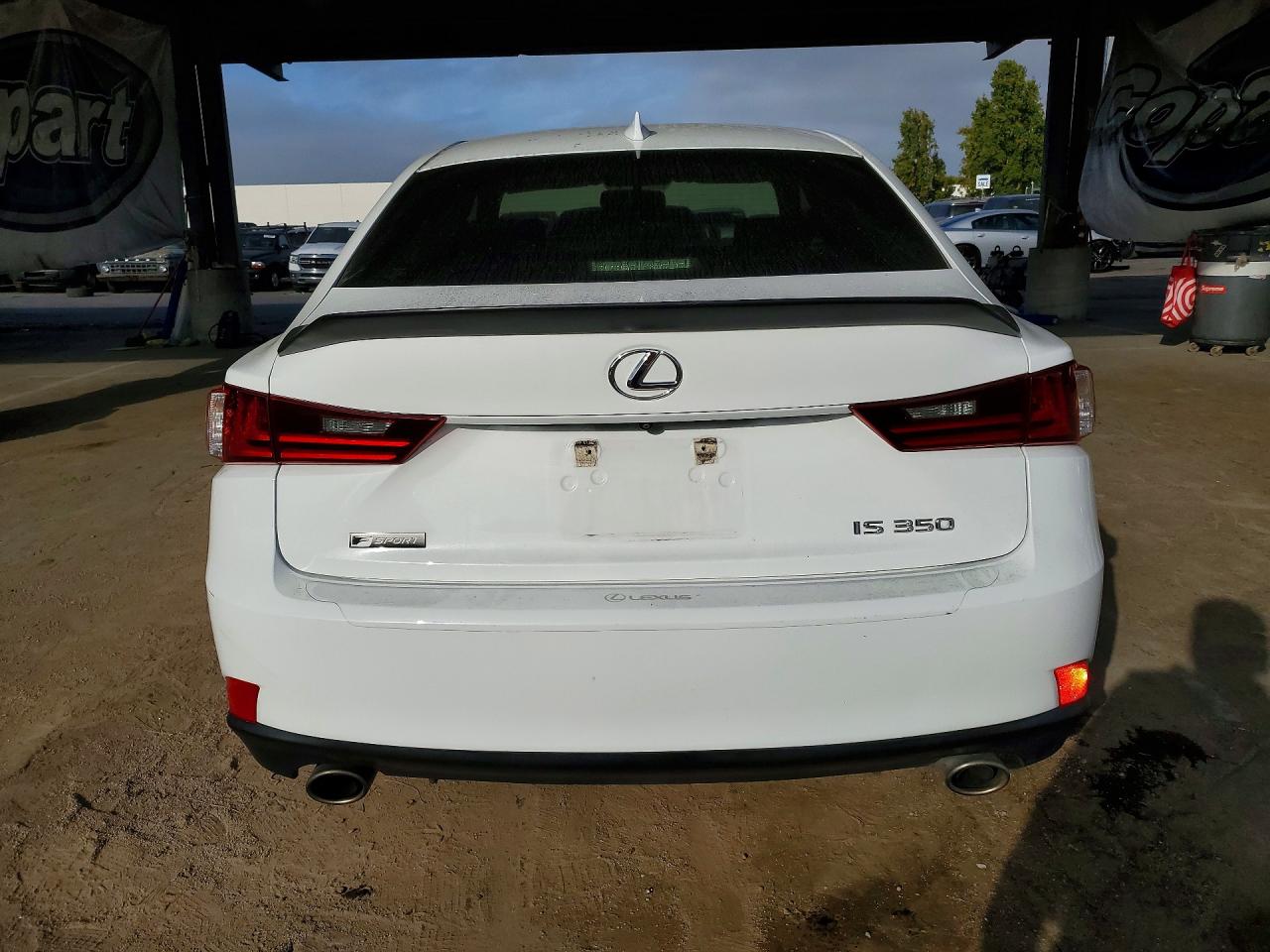 2015 Lexus Is 350 White vin: JTHBE1D28F5019353