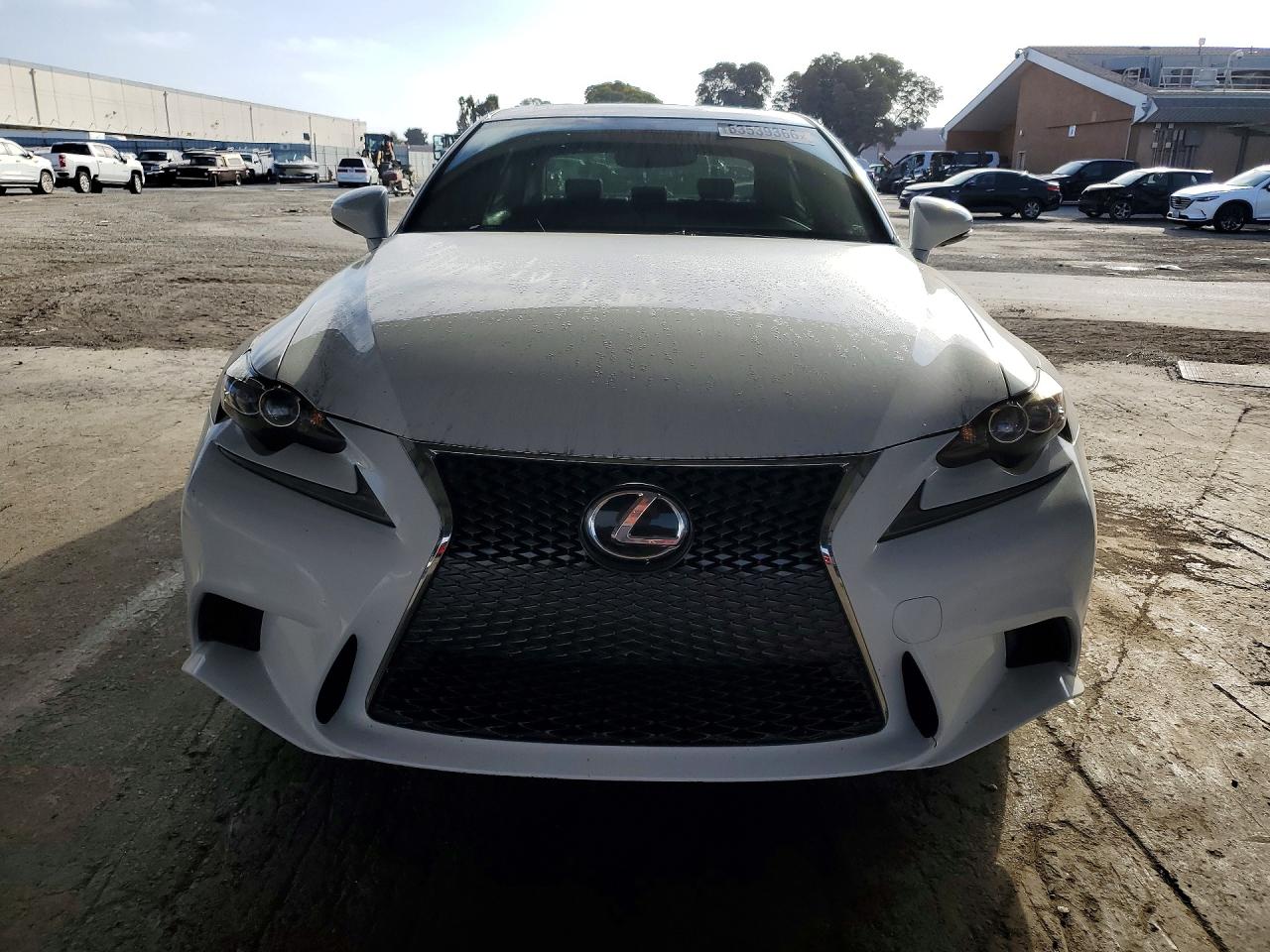 2015 Lexus Is 350 White vin: JTHBE1D28F5019353