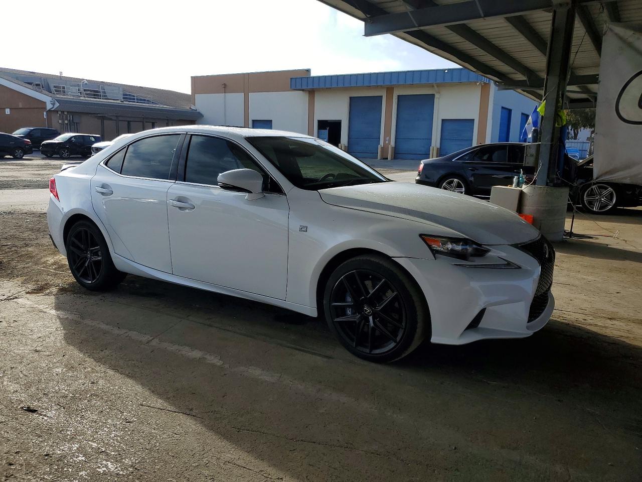2015 Lexus Is 350 White vin: JTHBE1D28F5019353