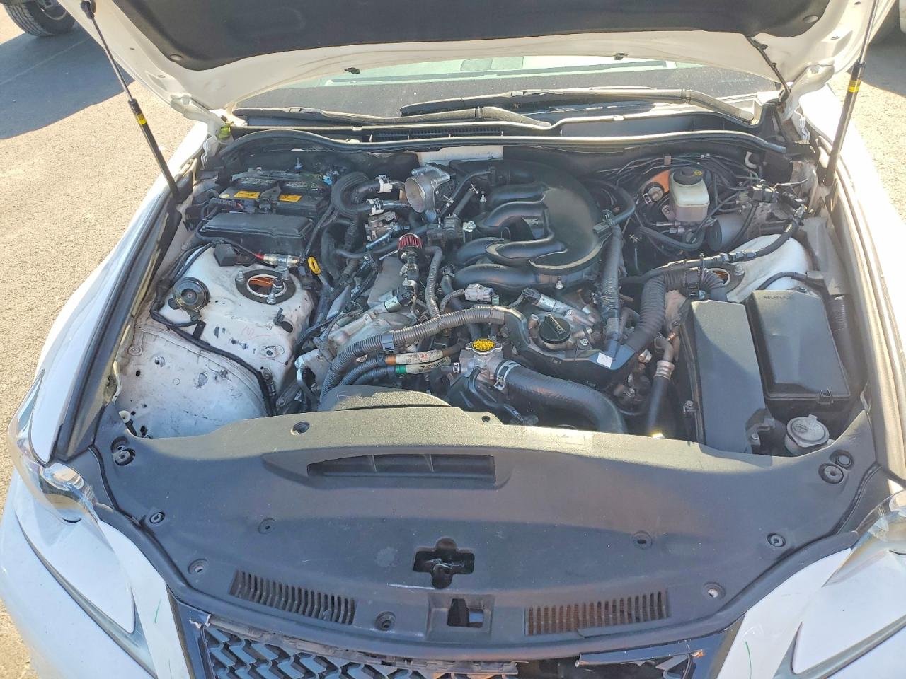 2015 Lexus Is 350 White vin: JTHBE1D28F5020907