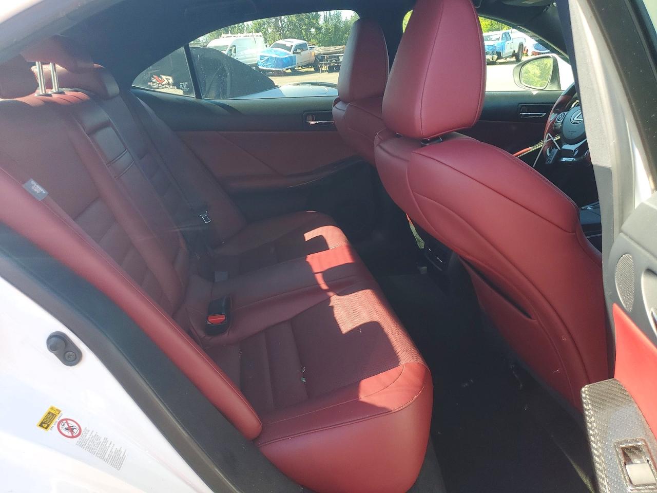 2015 Lexus Is 350 White vin: JTHBE1D28F5020907