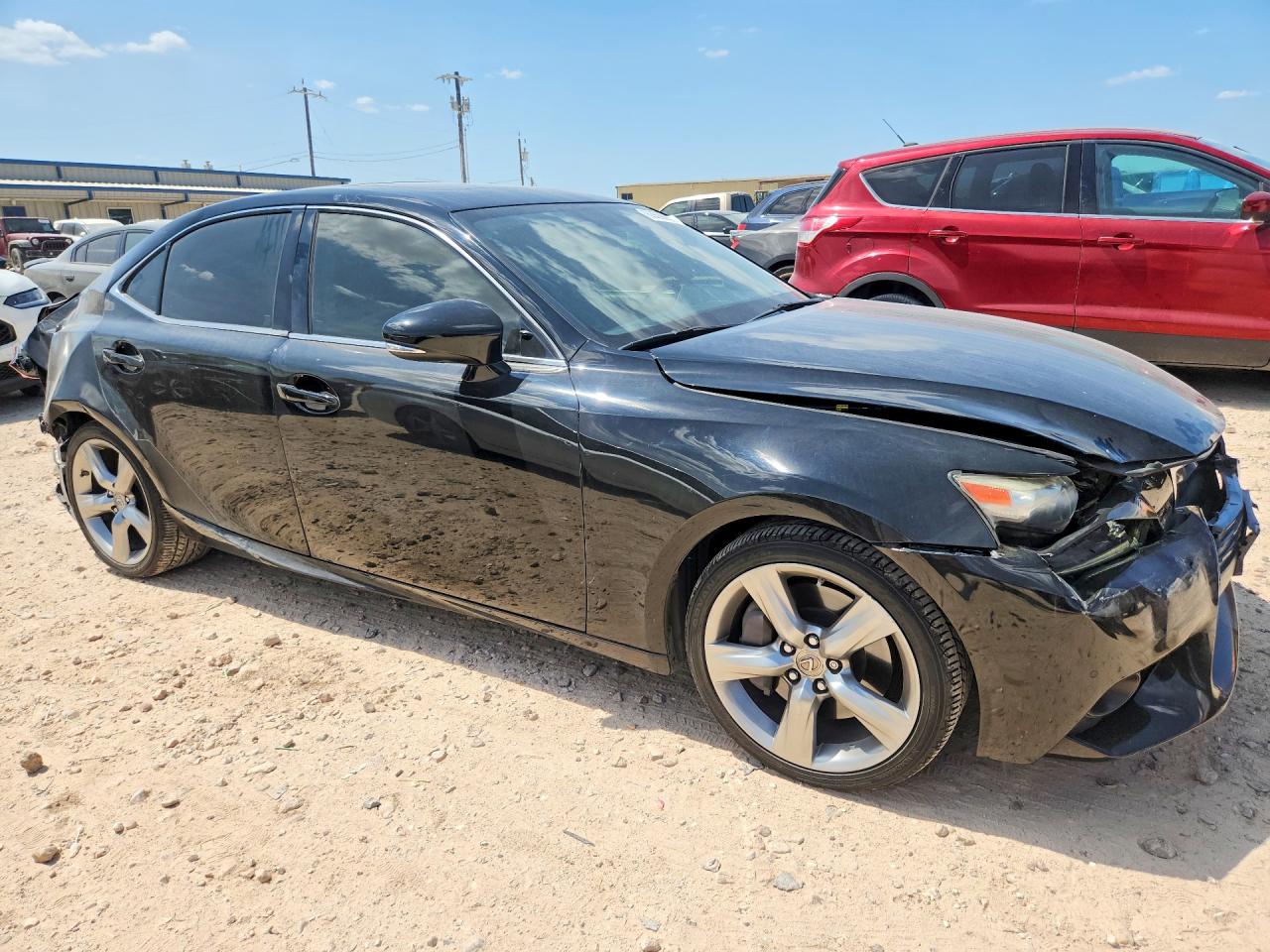 2014 Lexus Is 350 Черный vin: JTHBE1D29E5005136