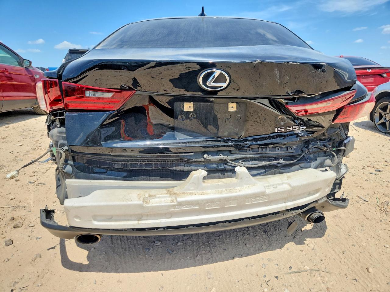 2014 Lexus Is 350 Черный vin: JTHBE1D29E5005136