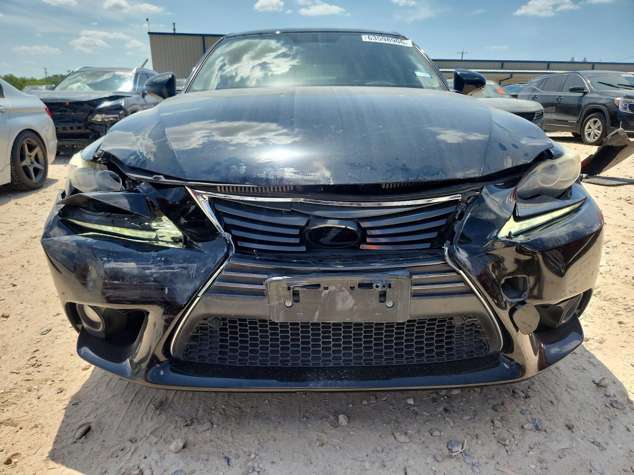 2014 Lexus Is 350 Черный vin: JTHBE1D29E5005136