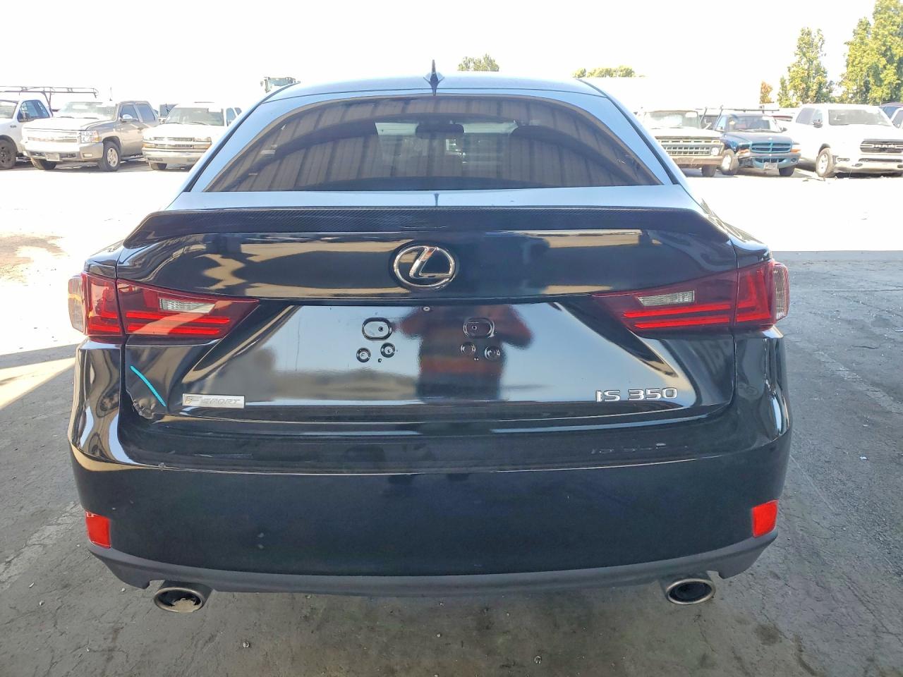 2015 Lexus Is 350 Black vin: JTHBE1D29F5021516
