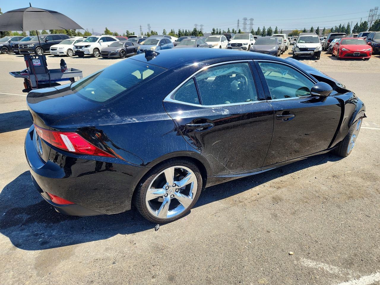 2014 Lexus Is 350 Black vin: JTHBE1D2XE5005503