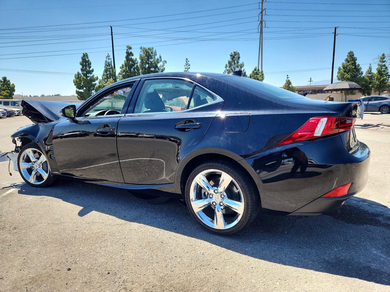 2014 Lexus Is 350 Black vin: JTHBE1D2XE5005503