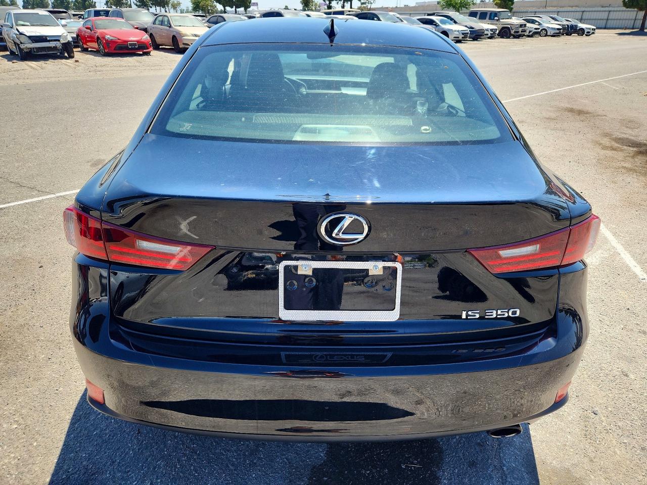 2014 Lexus Is 350 Black vin: JTHBE1D2XE5005503