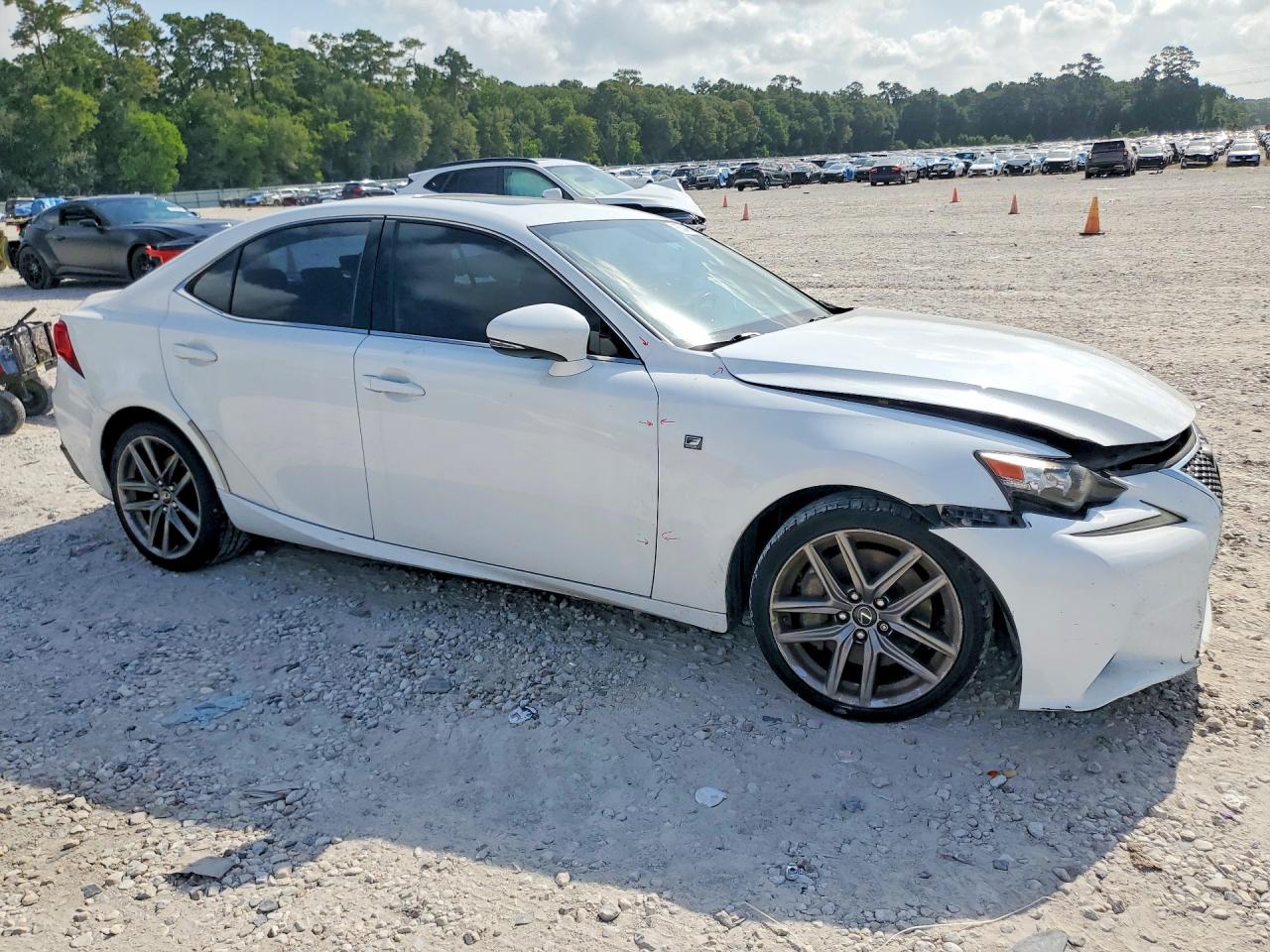 2014 Lexus Is 350 Белый vin: JTHBE1D2XE5010443