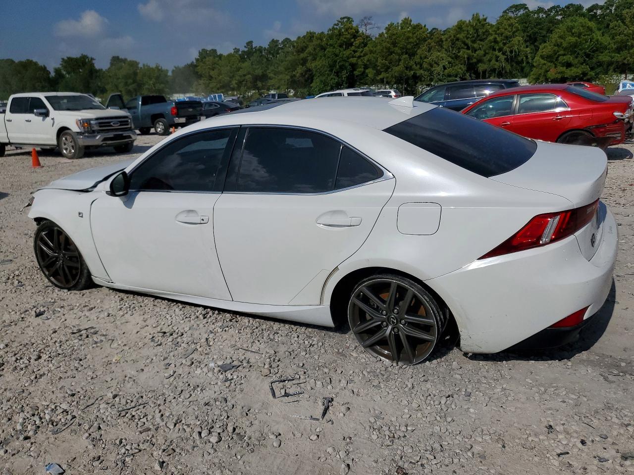 2014 Lexus Is 350 Белый vin: JTHBE1D2XE5010443