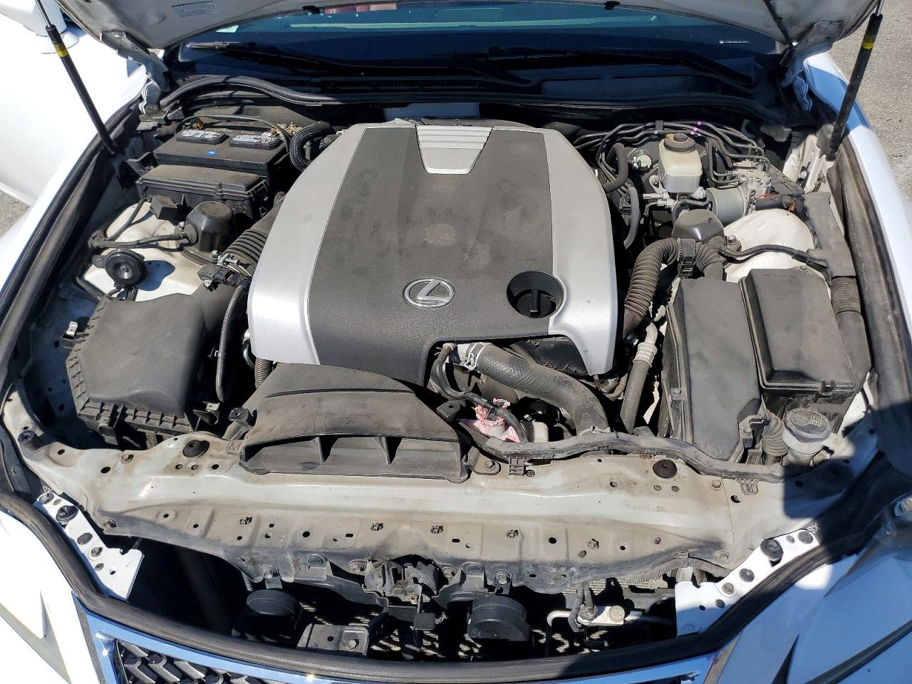 2014 Lexus Is 350 White vin: JTHBE1D2XE5010698