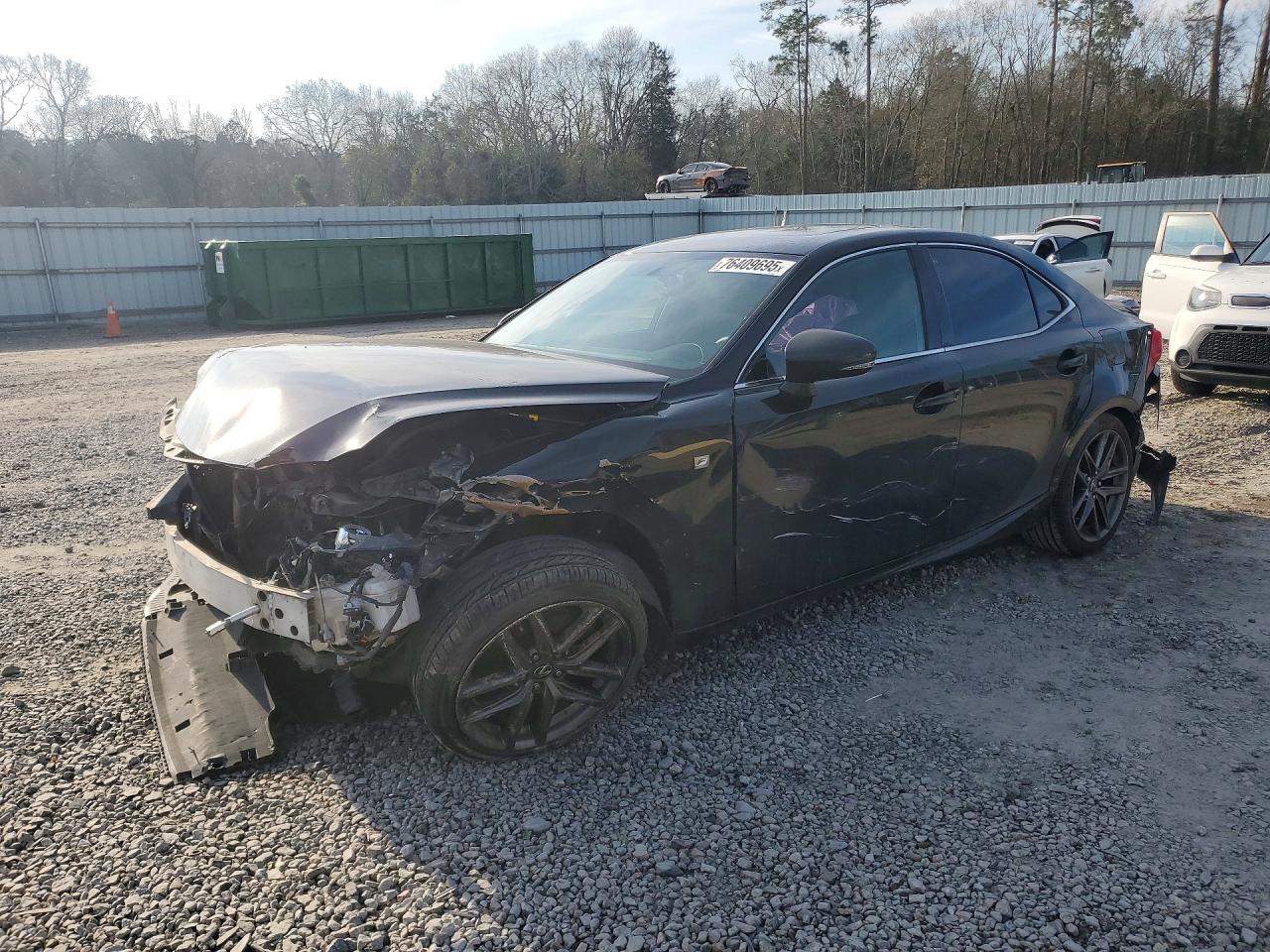 2015 Lexus Is 350 Black vin: JTHBE1D2XF5016535