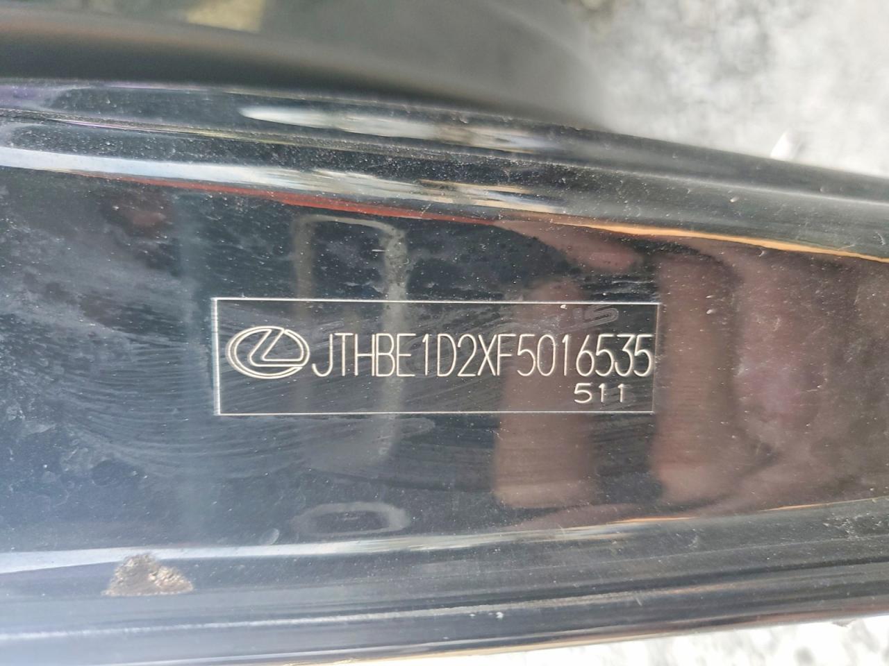 2015 Lexus Is 350 Black vin: JTHBE1D2XF5016535
