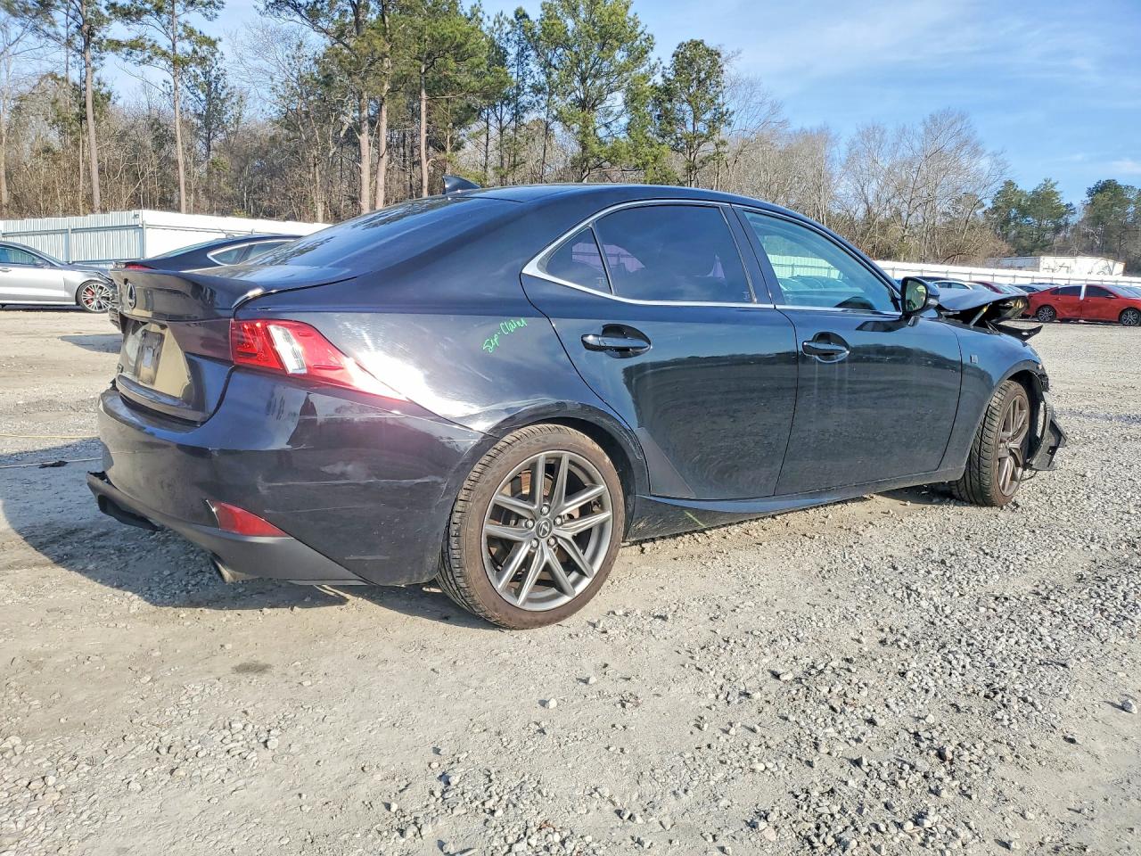 2015 Lexus Is 350 Black vin: JTHBE1D2XF5016535