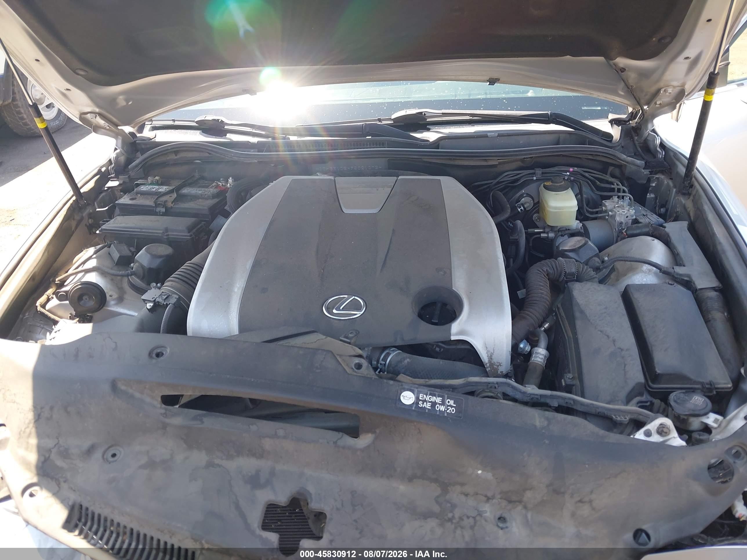 2015 Lexus Is 350   Gray vin: JTHBE1D2XF5021072