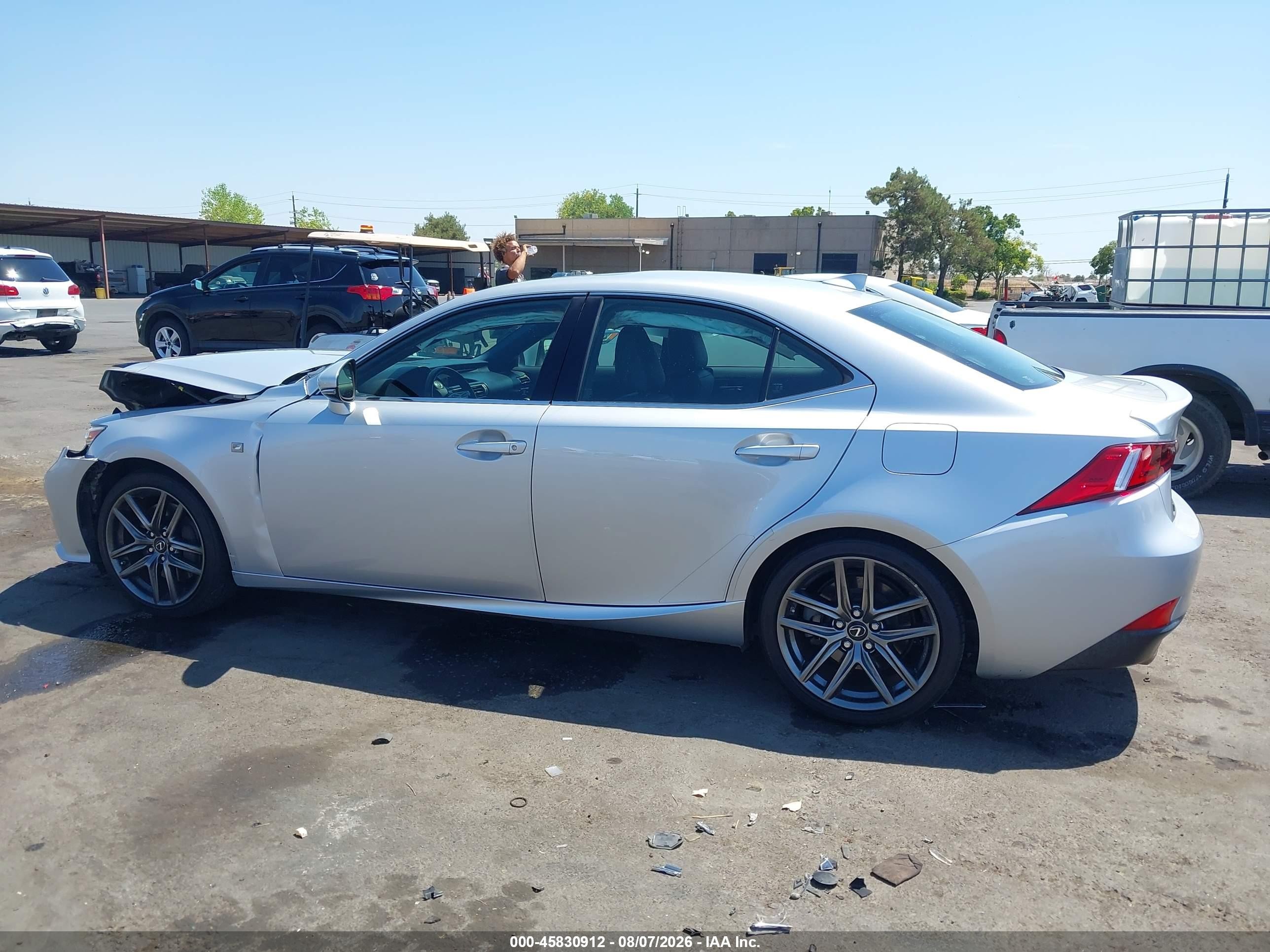 2015 Lexus Is 350   Gray vin: JTHBE1D2XF5021072
