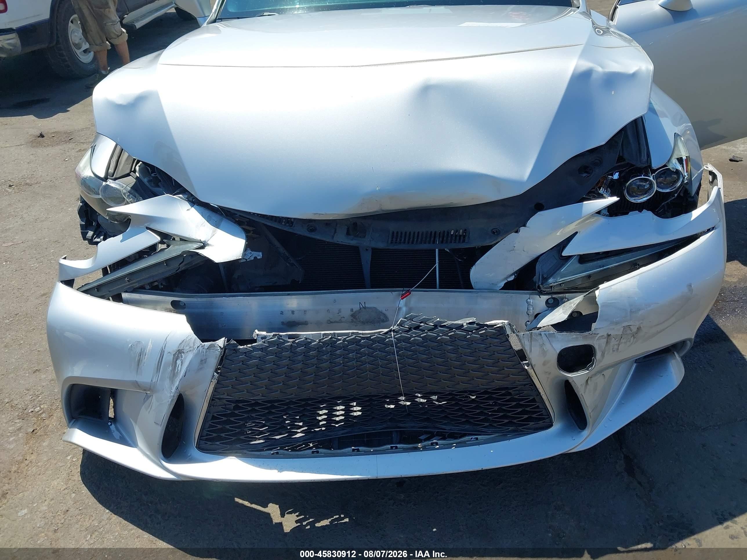 2015 Lexus Is 350   Gray vin: JTHBE1D2XF5021072