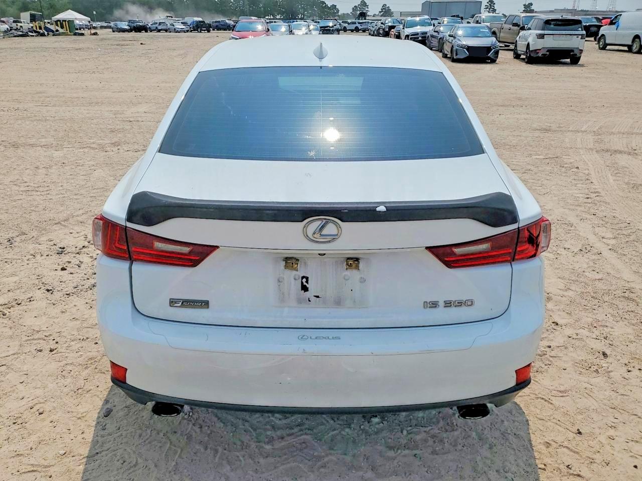 2015 Lexus Is 350 White vin: JTHBE1D2XF5021587