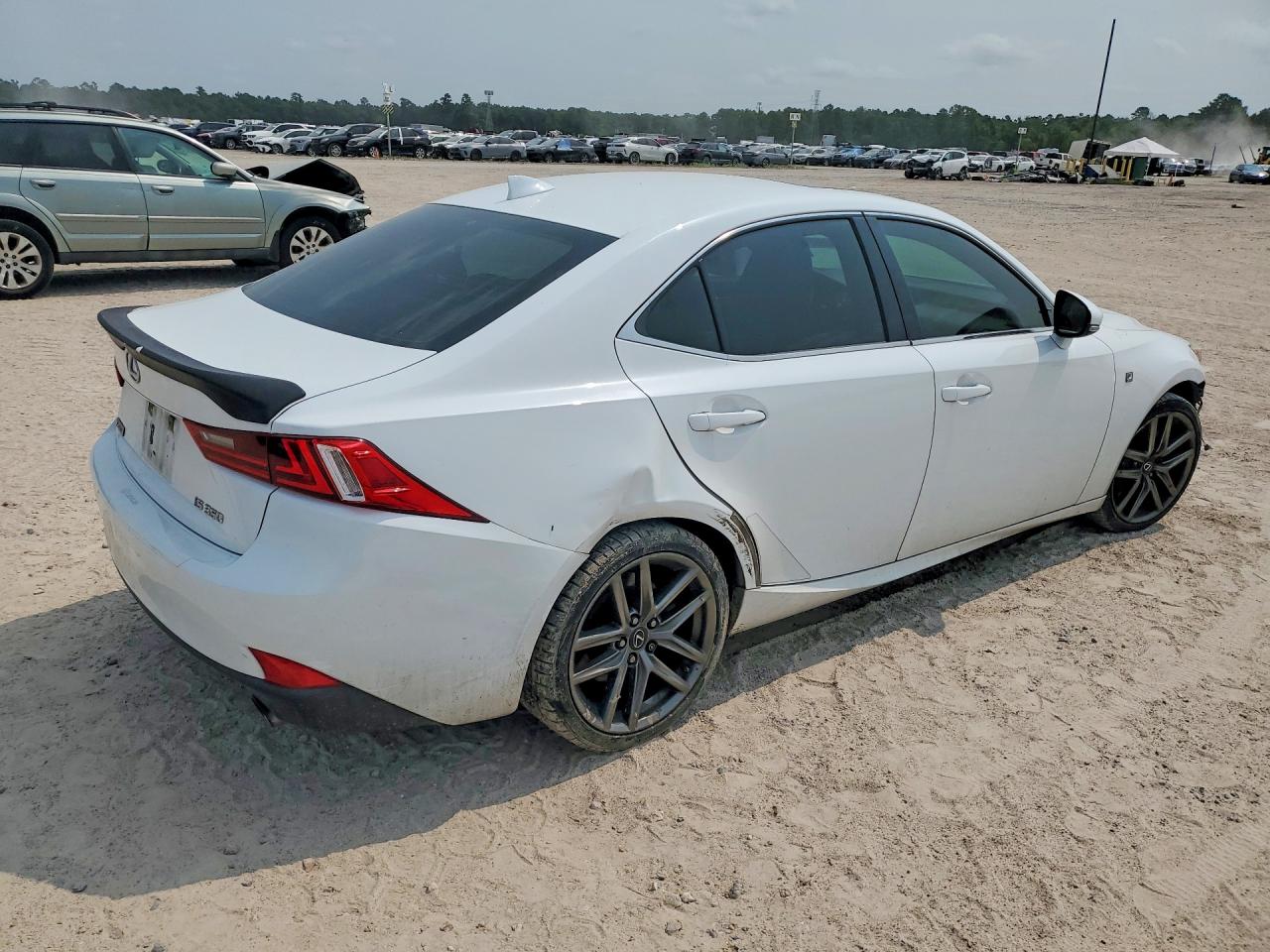 2015 Lexus Is 350 White vin: JTHBE1D2XF5021587