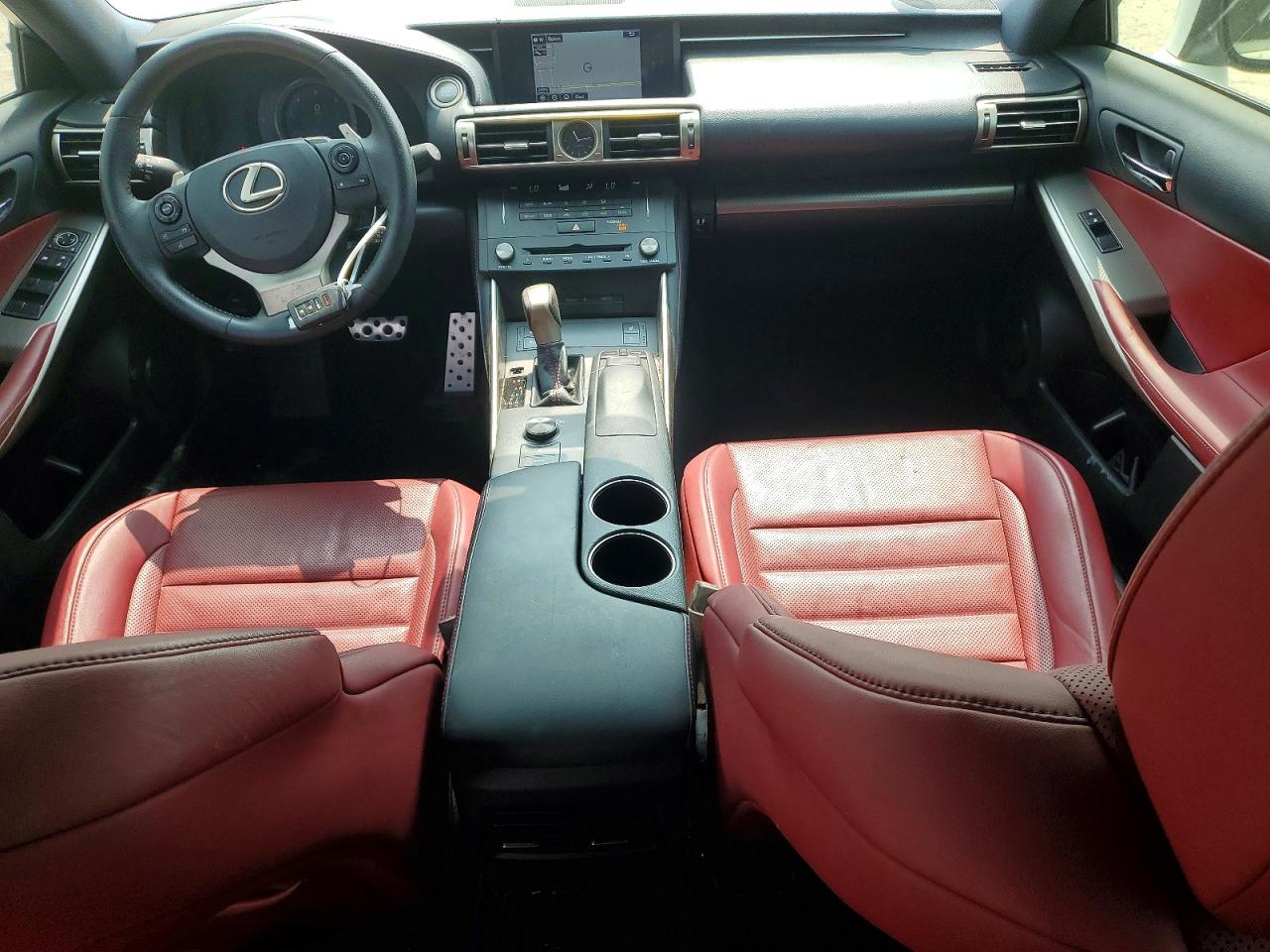2015 Lexus Is 350 White vin: JTHBE1D2XF5021587