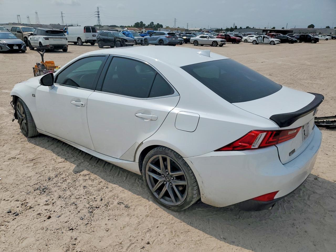 2015 Lexus Is 350 White vin: JTHBE1D2XF5021587
