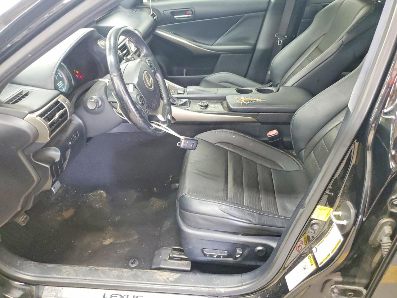 2015 Lexus Is 350 Black vin: JTHBE1D2XF5022769