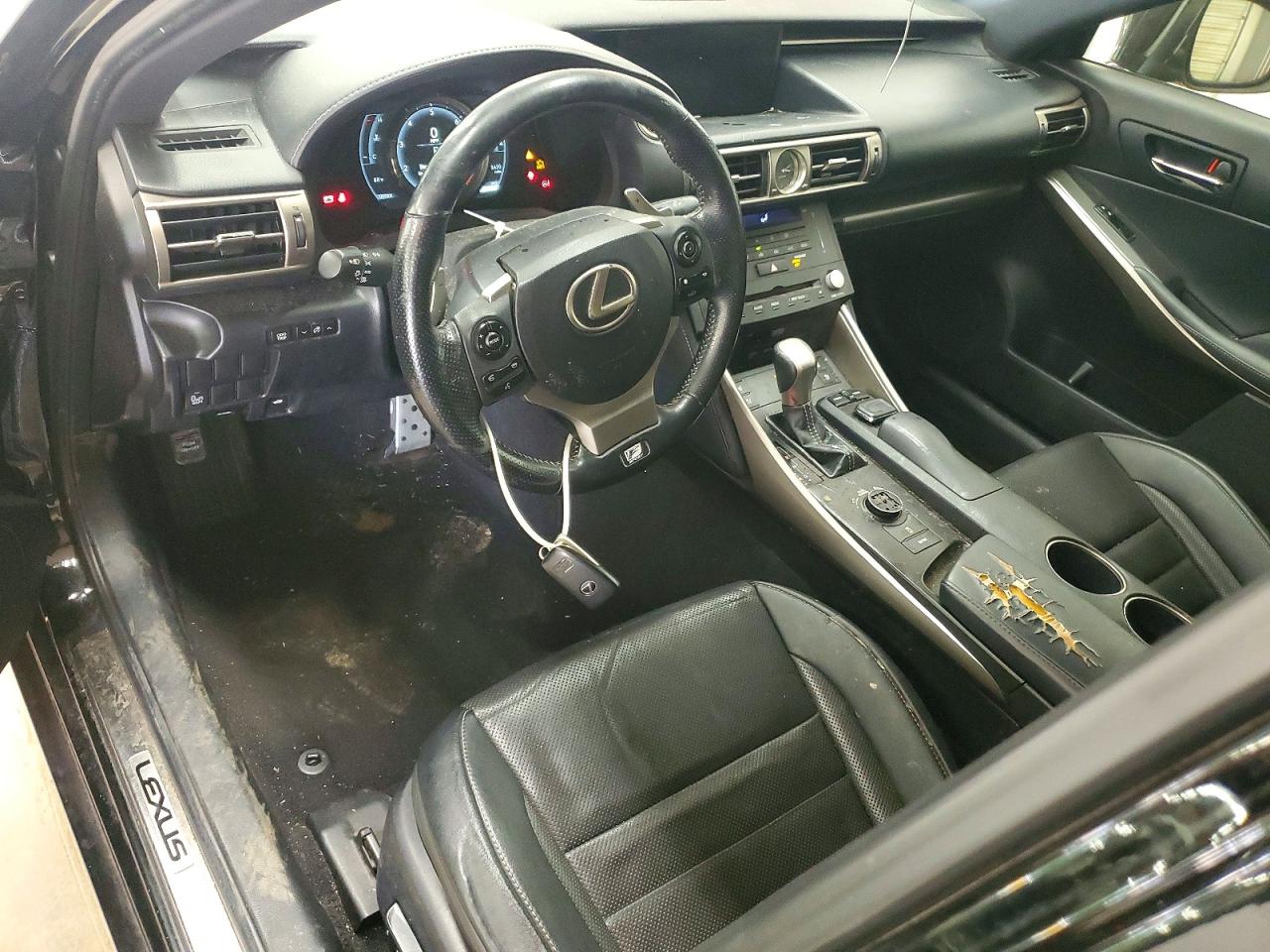 2015 Lexus Is 350 Black vin: JTHBE1D2XF5022769