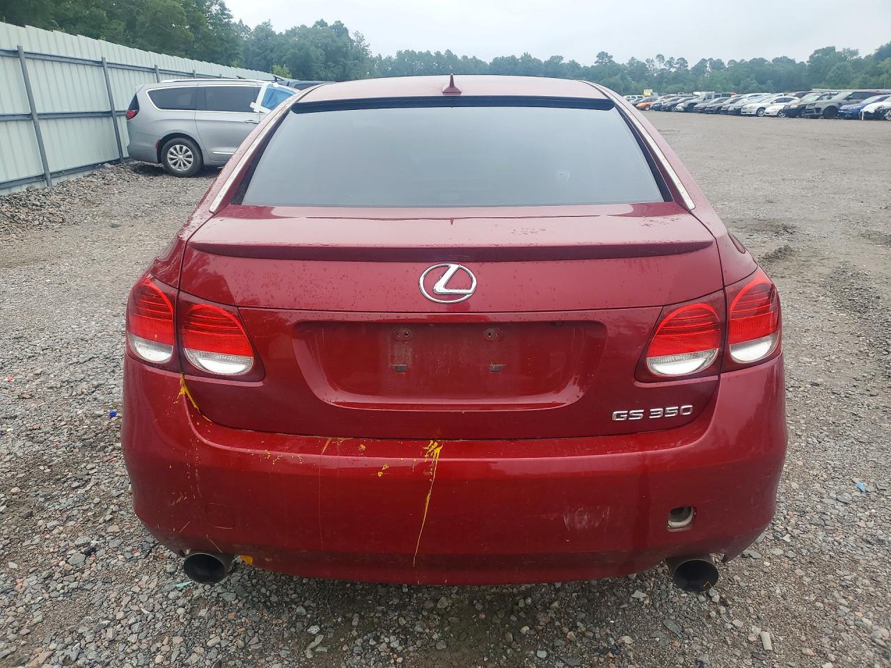 2011 Lexus Gs 350 Red vin: JTHBE1KS0B0053359