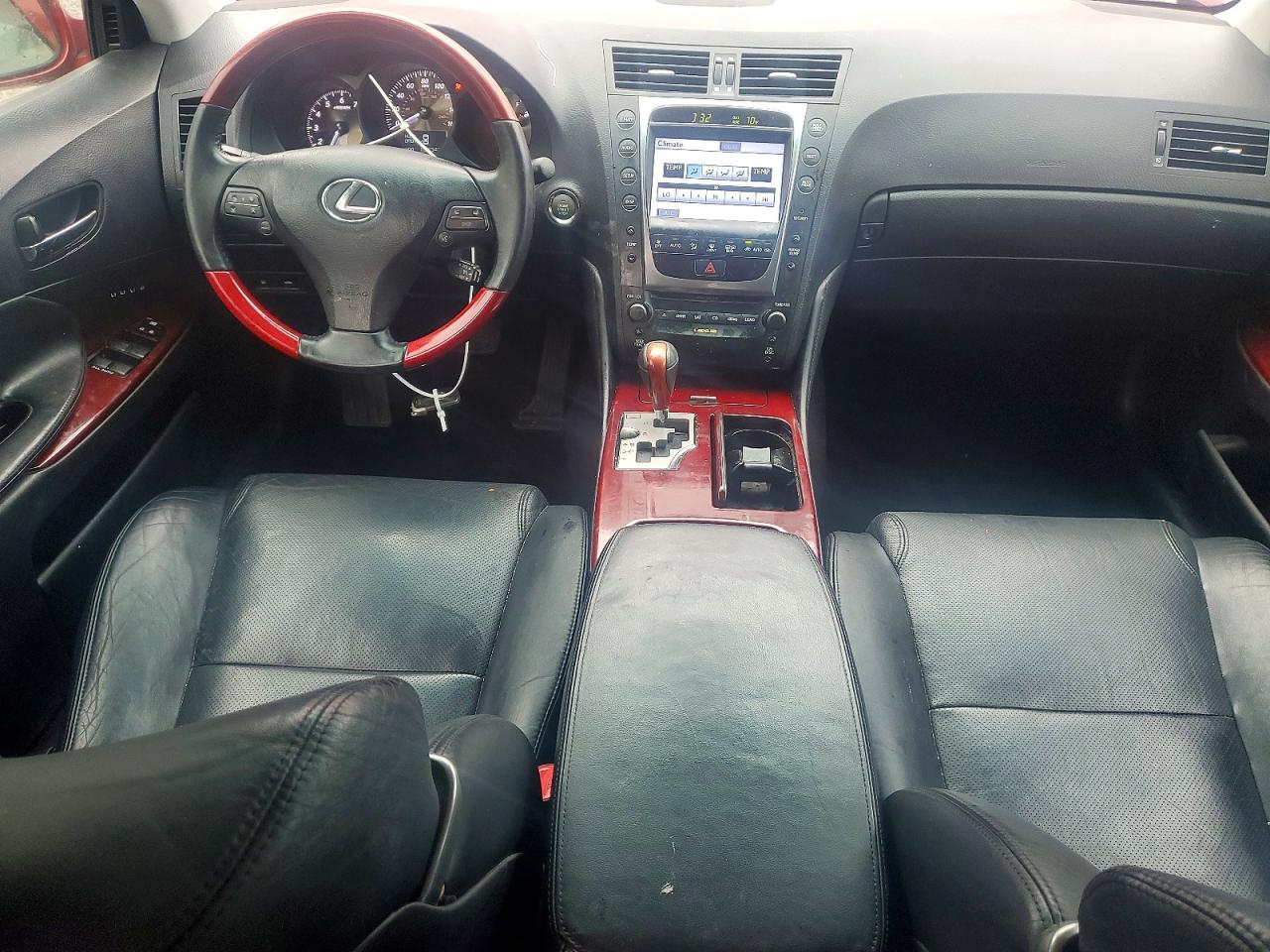 2011 Lexus Gs 350 Red vin: JTHBE1KS0B0053359