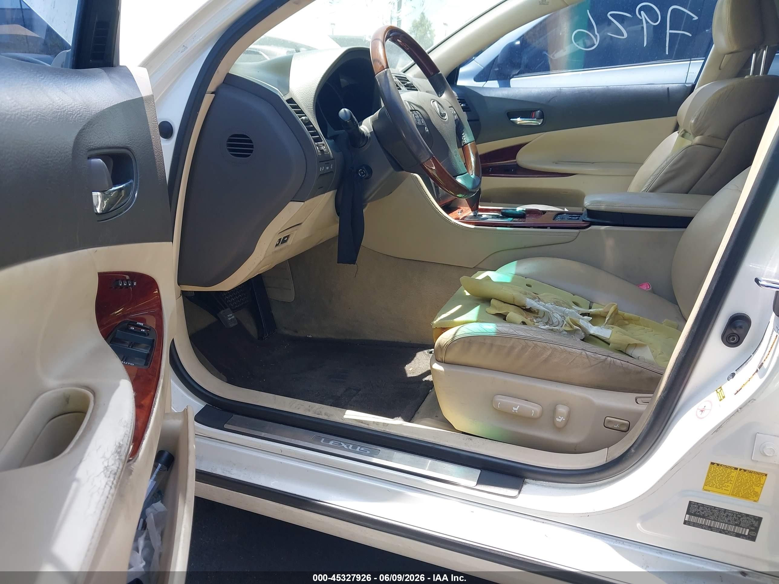 2011 Lexus Gs 350   Белый vin: JTHBE1KS2B0052360