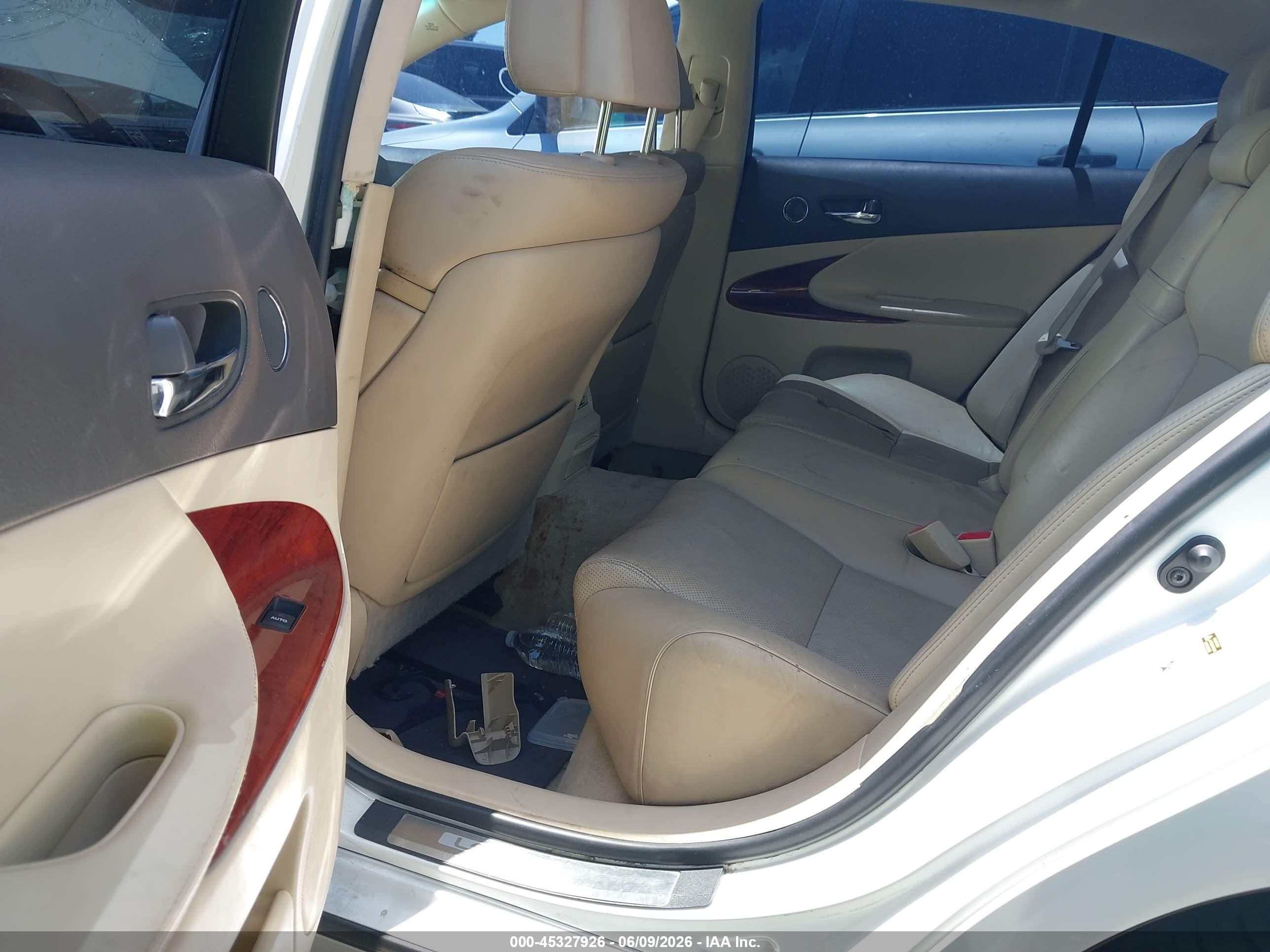 2011 Lexus Gs 350   Белый vin: JTHBE1KS2B0052360