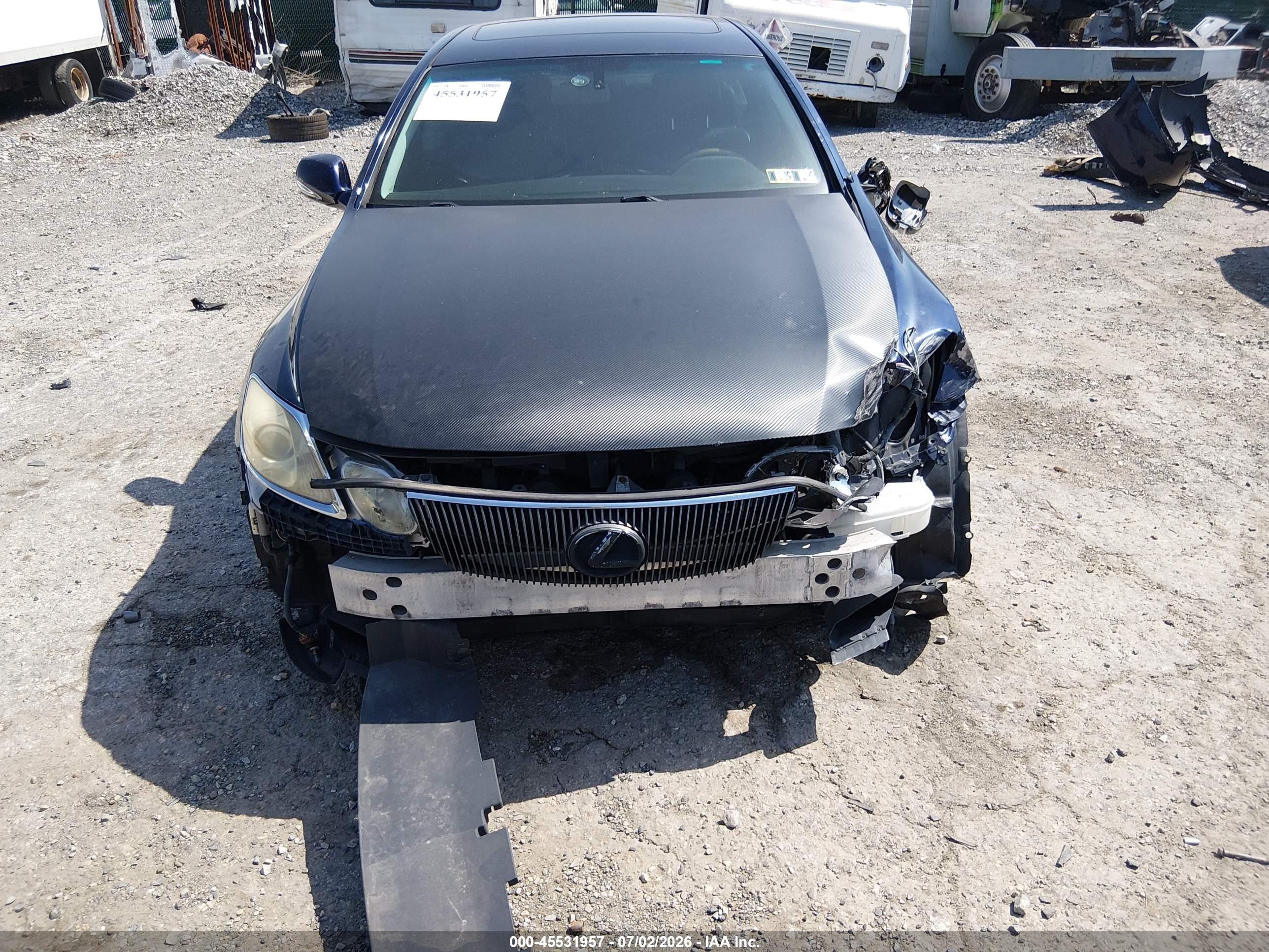 2010 Lexus Gs 350   Blue vin: JTHBE1KS4A0048213