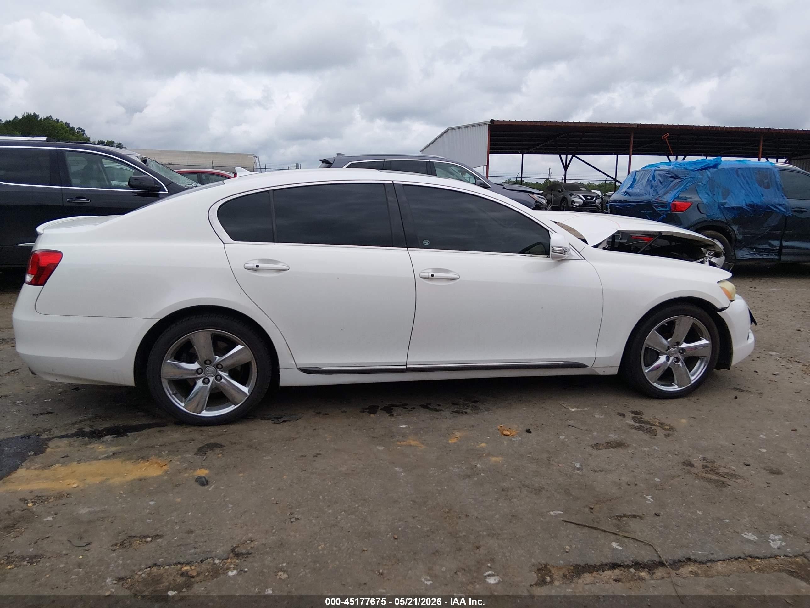 2010 Lexus Gs 350 White vin: JTHBE1KS4A0049085