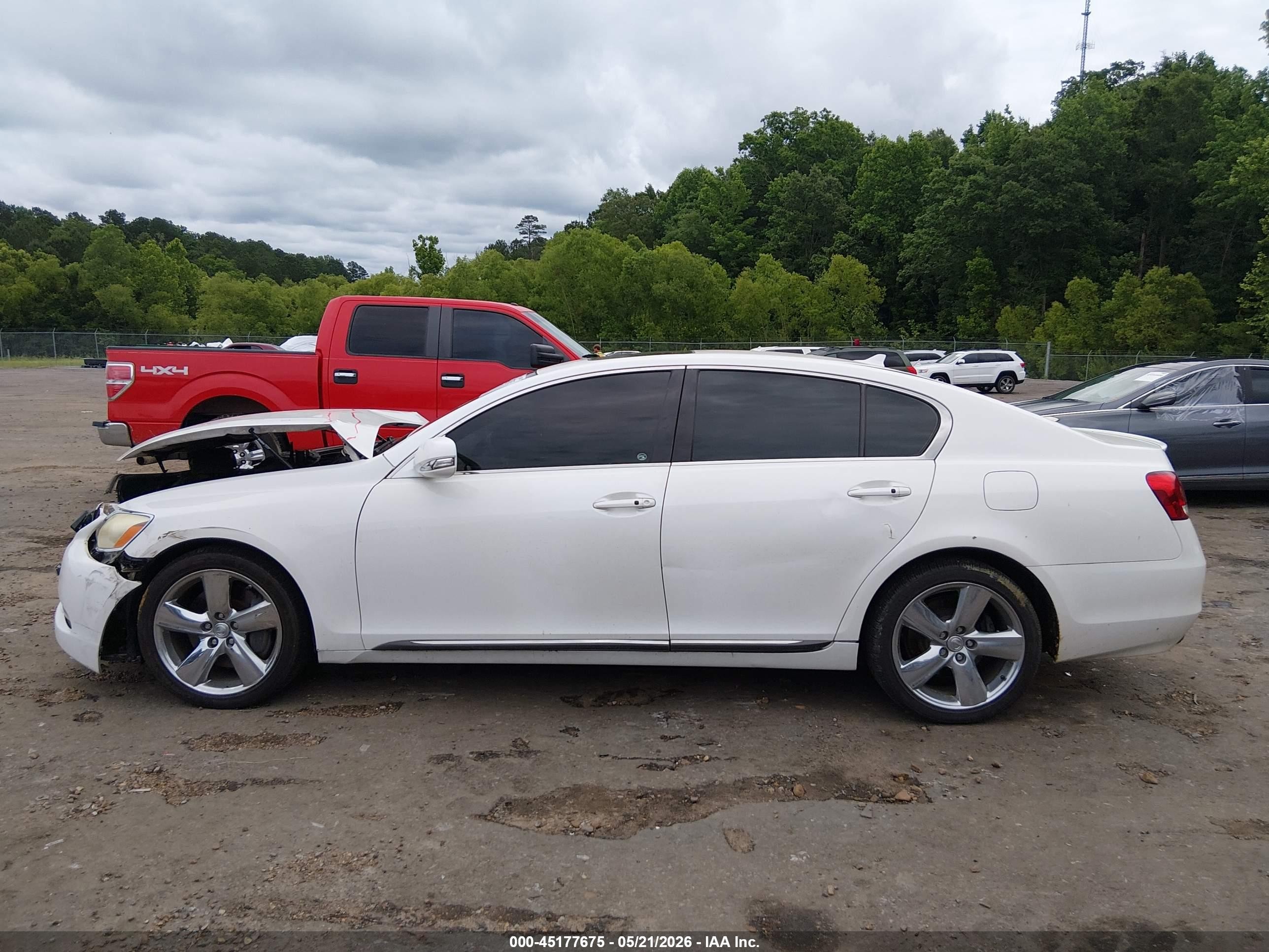 2010 Lexus Gs 350 White vin: JTHBE1KS4A0049085