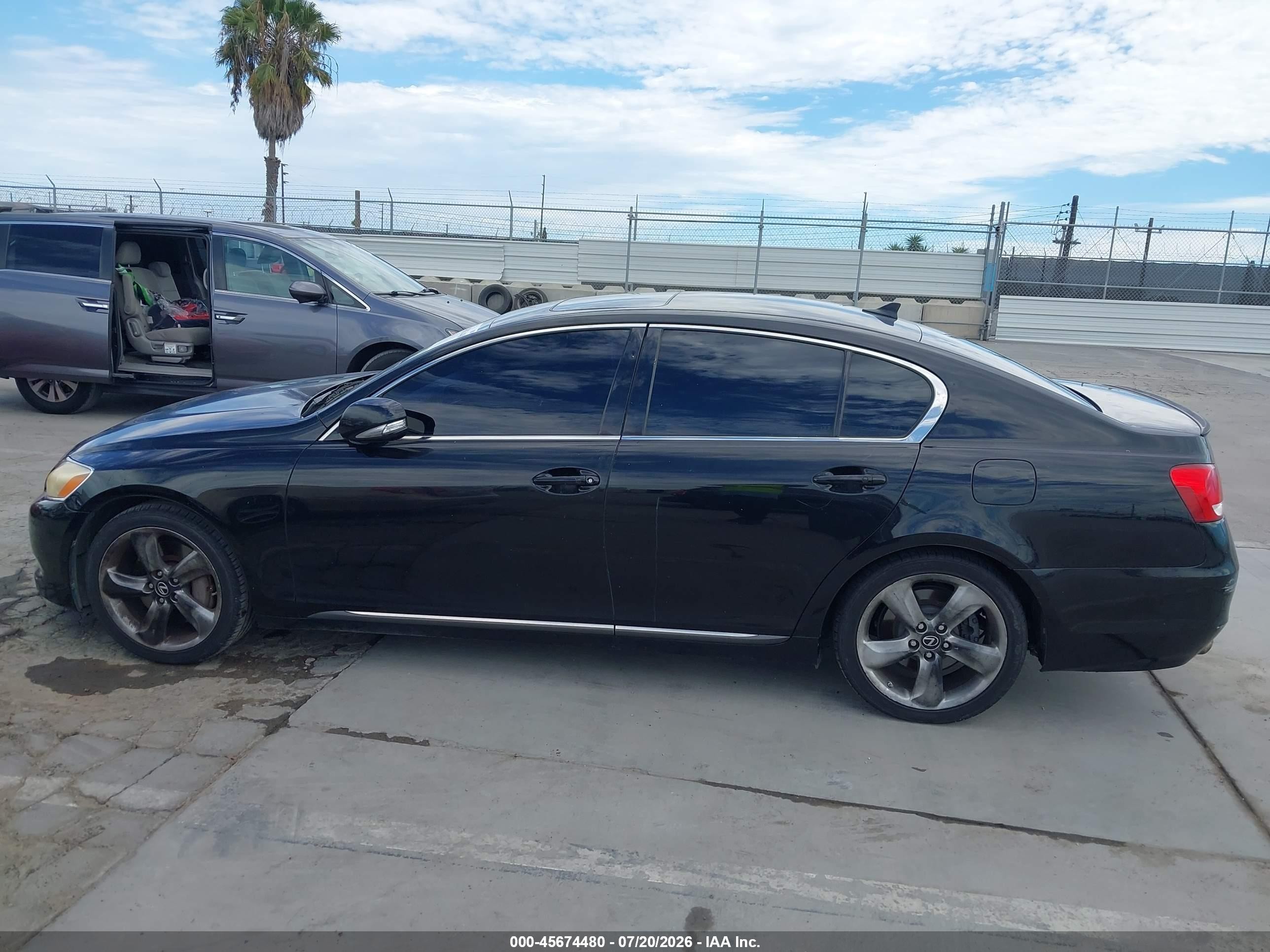 2010 Lexus Gs 350   Black vin: JTHBE1KS4A0050026