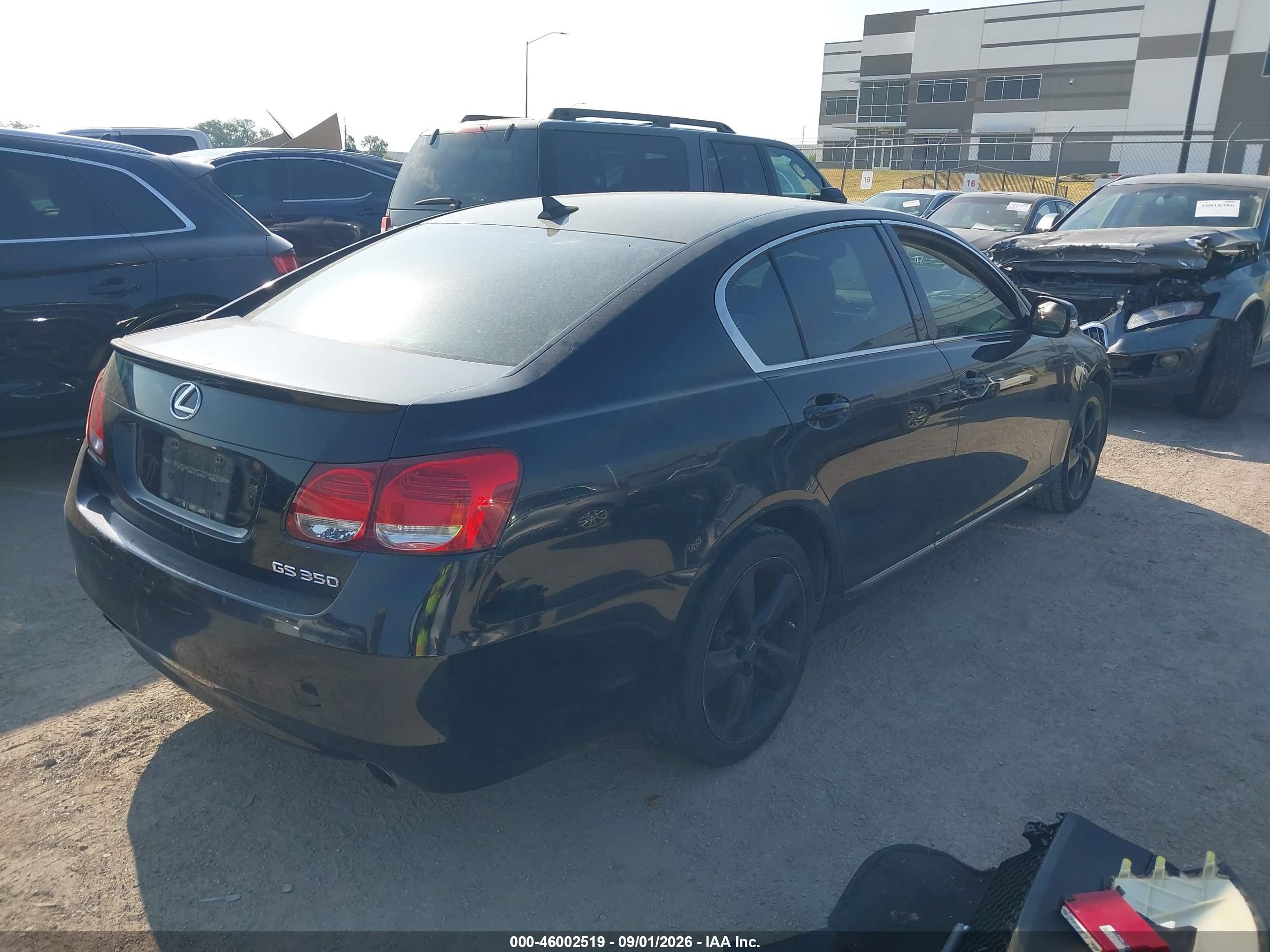 2011 Lexus Gs 350 Black vin: JTHBE1KS4B0051727