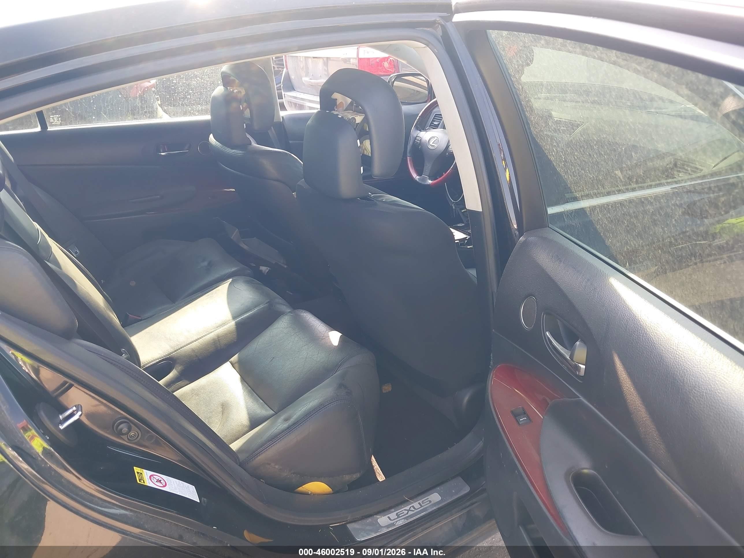 2011 Lexus Gs 350 Black vin: JTHBE1KS4B0051727