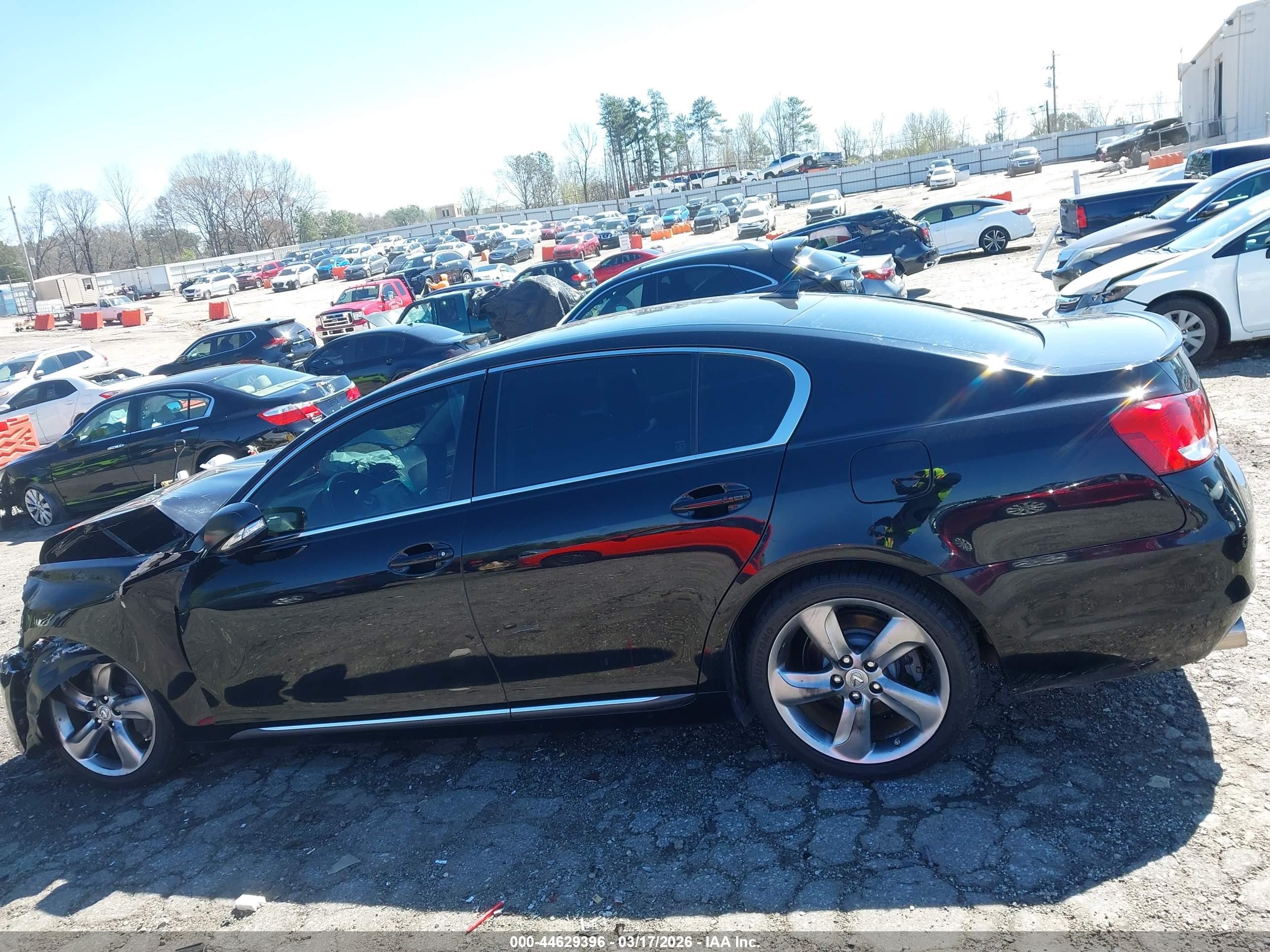 2011 Lexus Gs 350   Черный vin: JTHBE1KS5B0051591