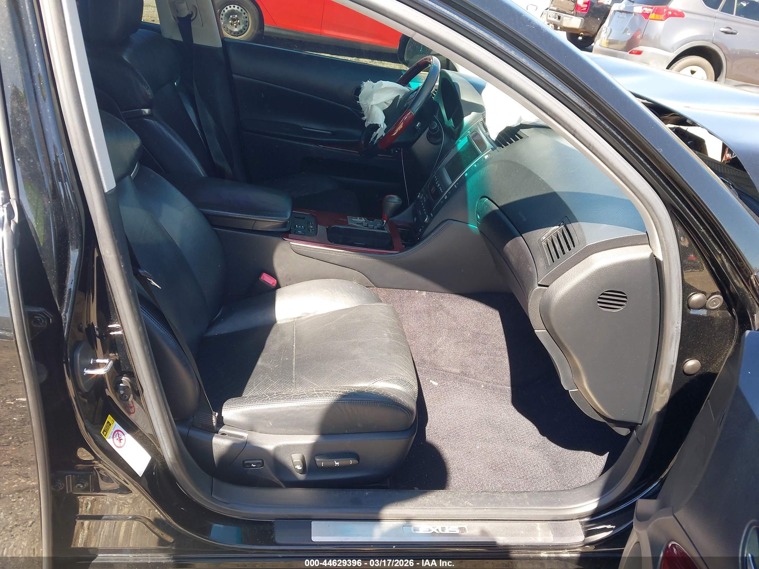 2011 Lexus Gs 350   Черный vin: JTHBE1KS5B0051591