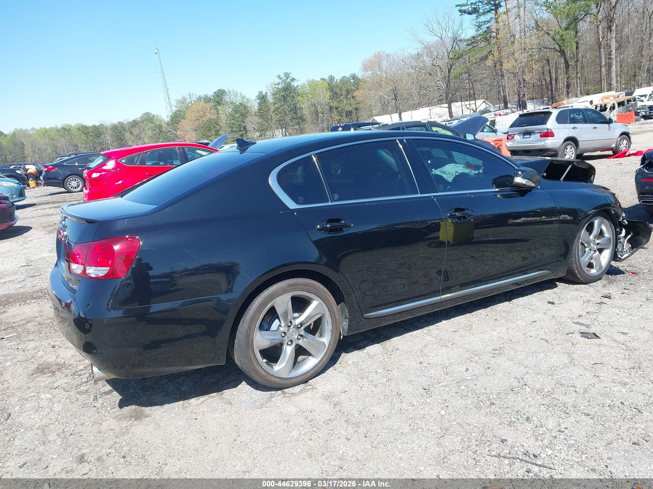 2011 Lexus Gs 350   Черный vin: JTHBE1KS5B0051591