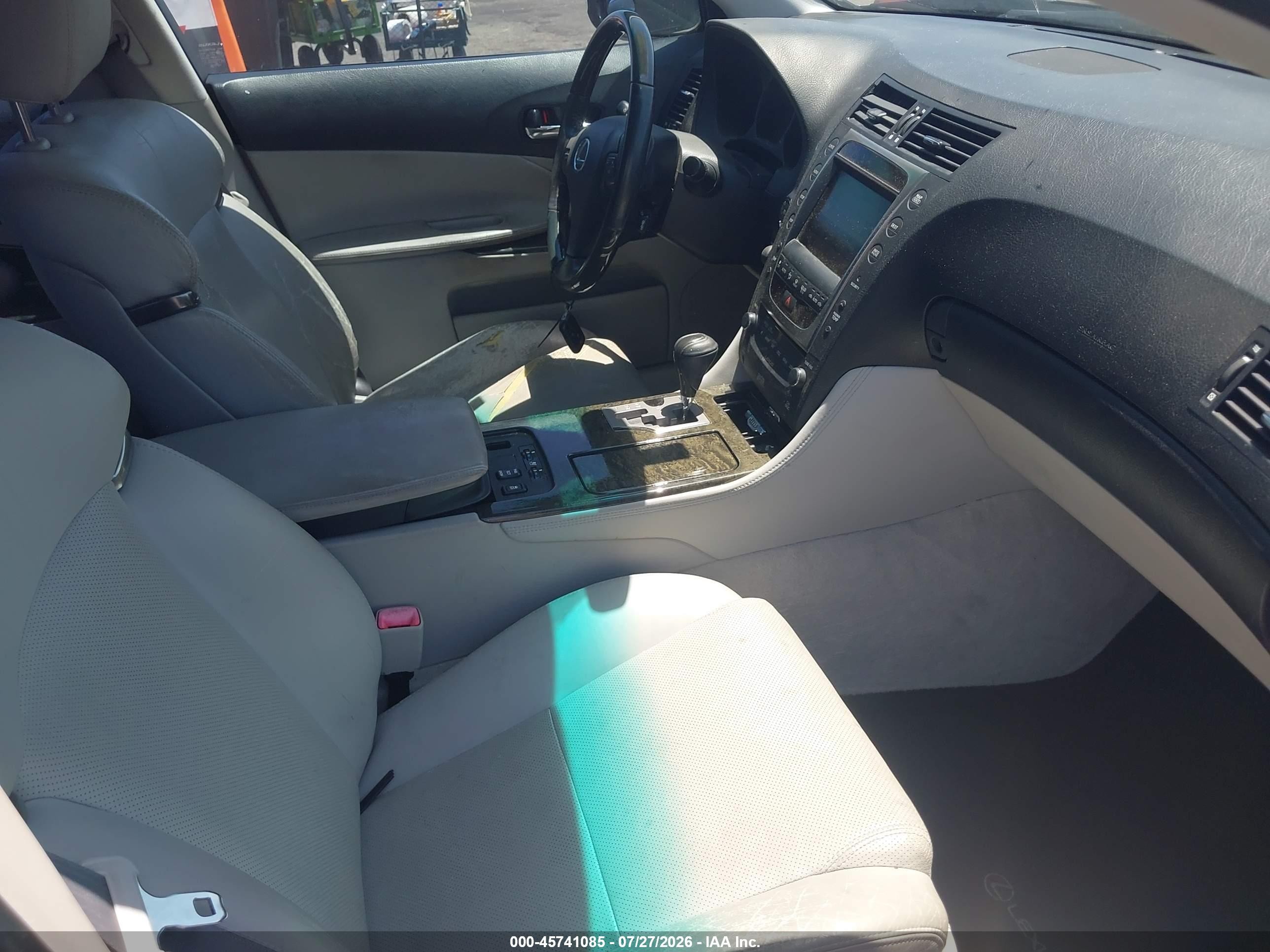 2011 Lexus Gs 350   Gray vin: JTHBE1KS6B0051826